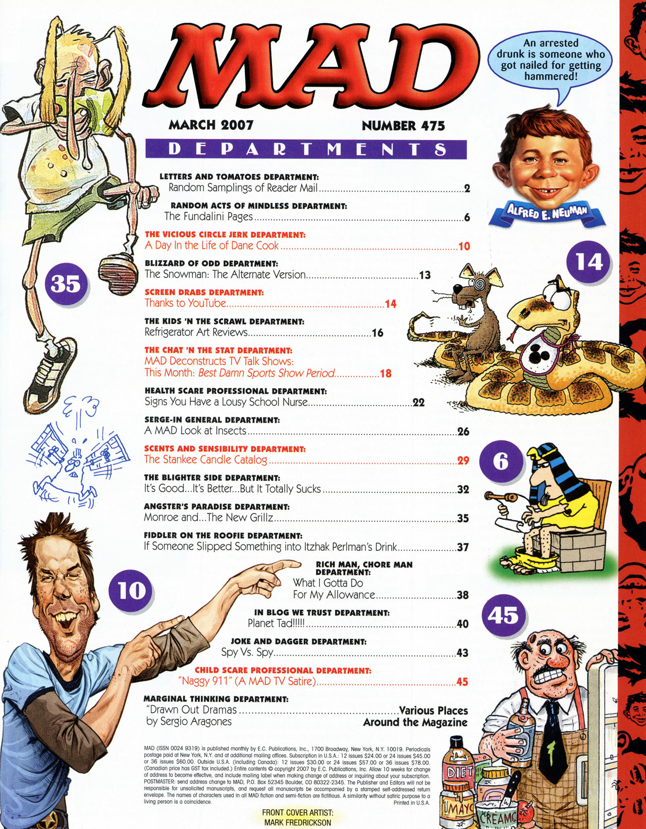 Read online MAD comic -  Issue #475 - 2