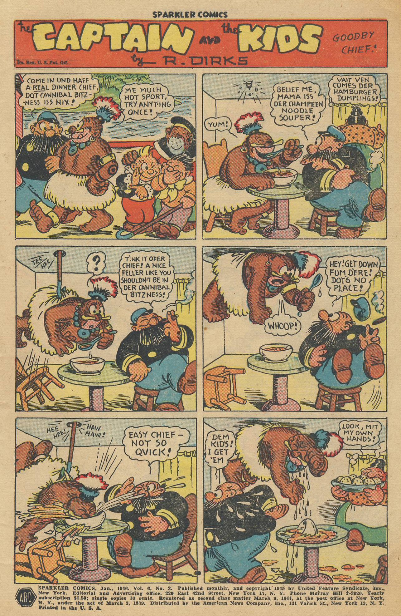 Read online Sparkler Comics comic -  Issue #51 - 3