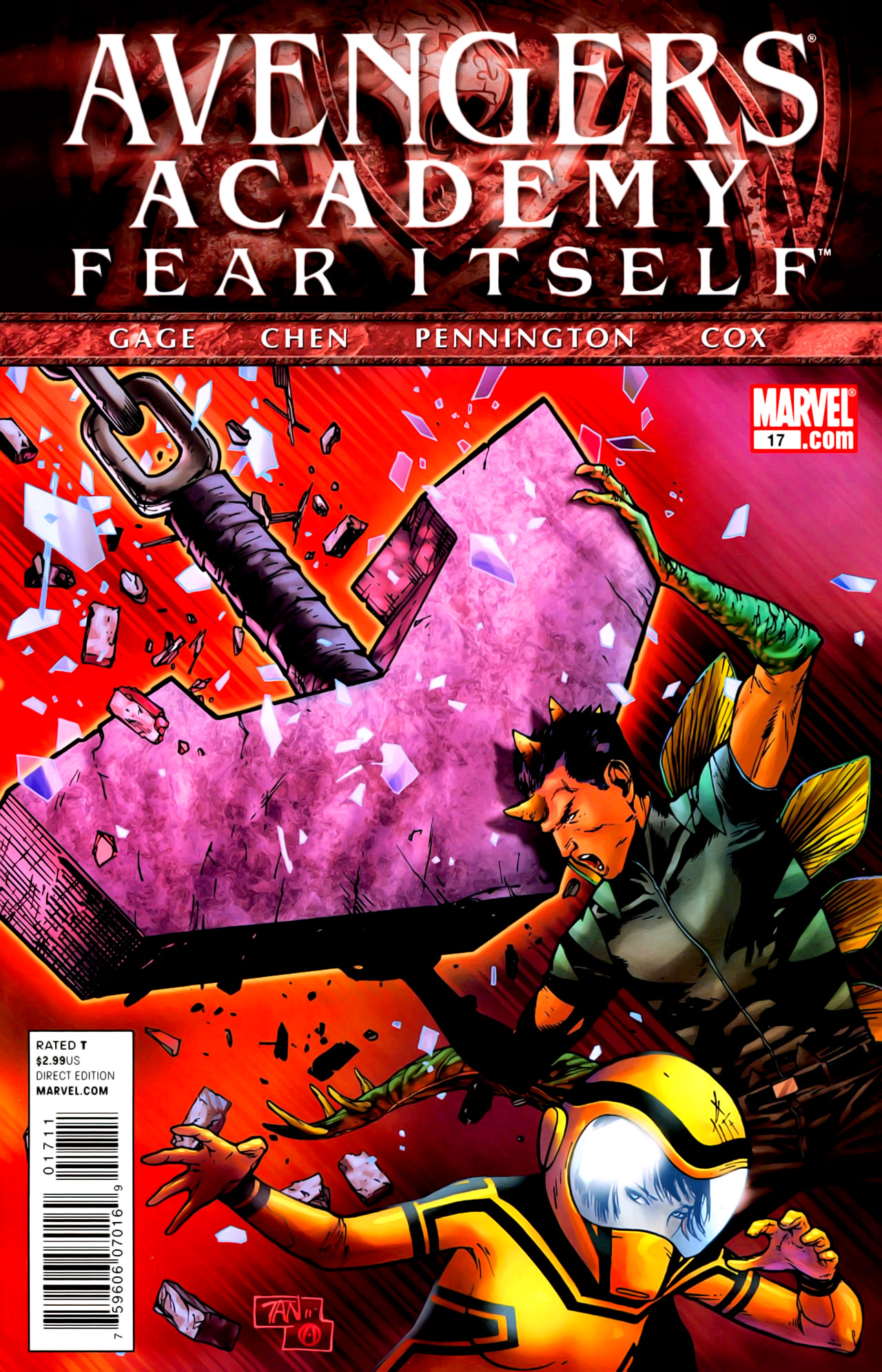 Read online Avengers Academy comic -  Issue #17 - 1