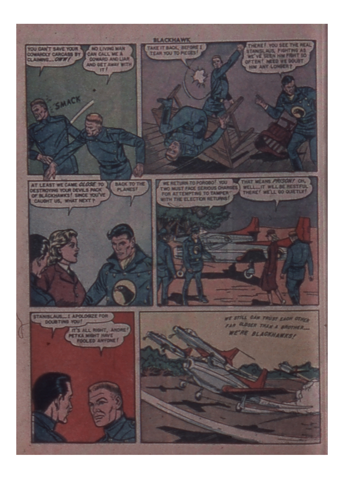 Read online Blackhawk (1957) comic -  Issue #31 - 12