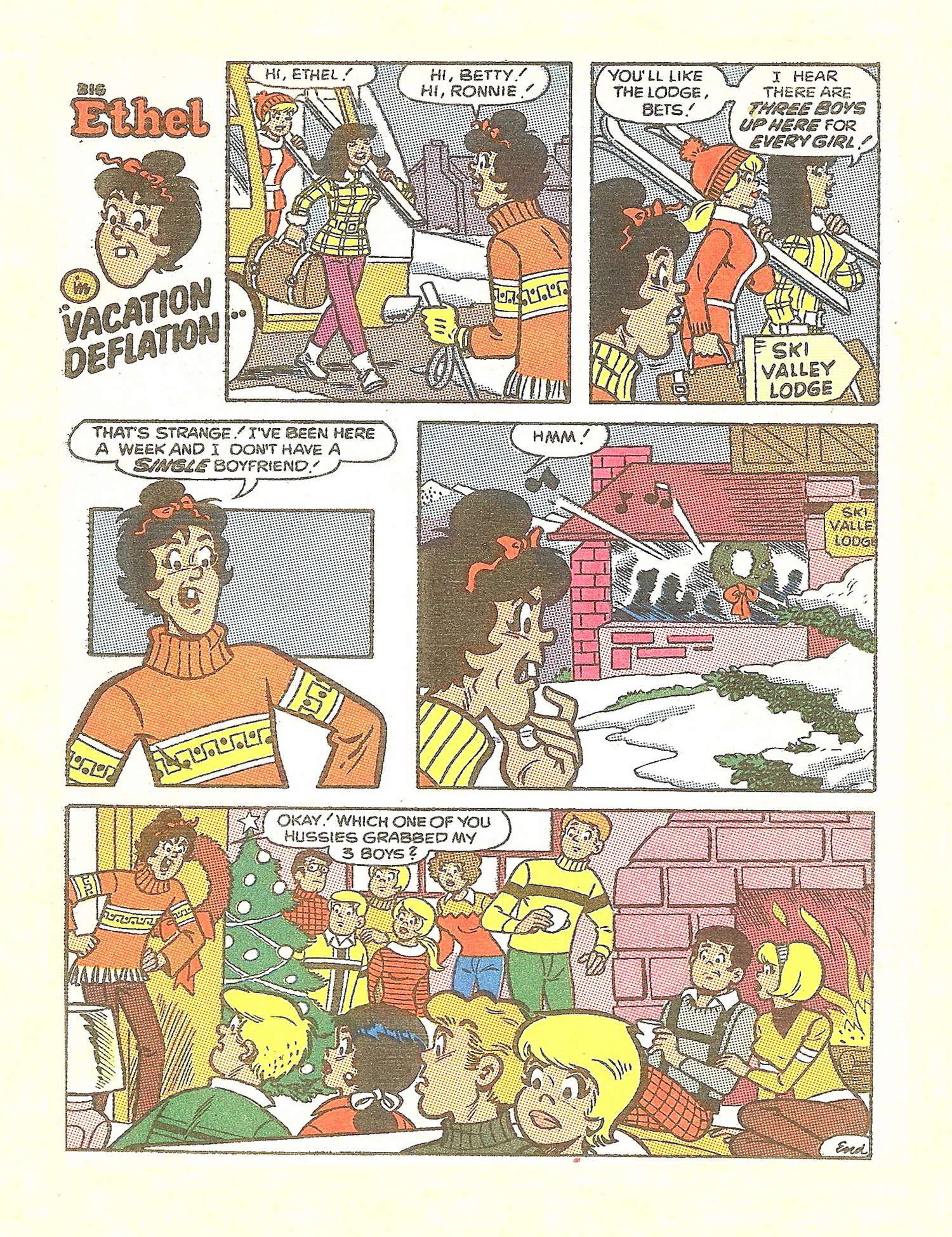 Read online Jughead Jones Comics Digest comic -  Issue #61 - 122