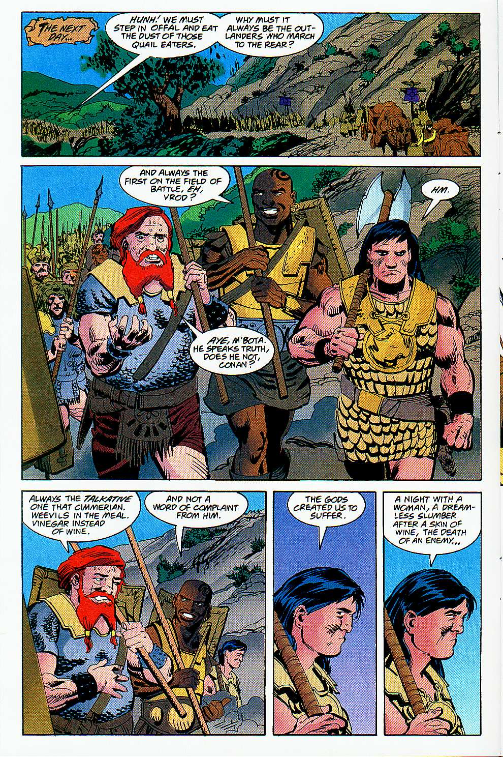 Read online Conan the Barbarian: The Usurper comic -  Issue #1 - 9