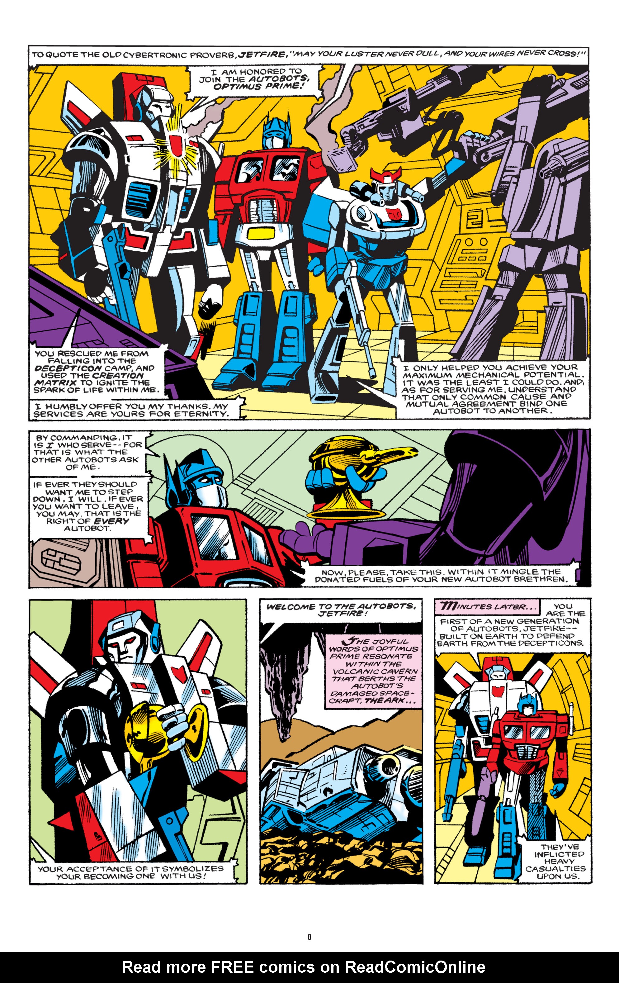 Read online The Transformers Classics comic -  Issue # TPB 2 - 9