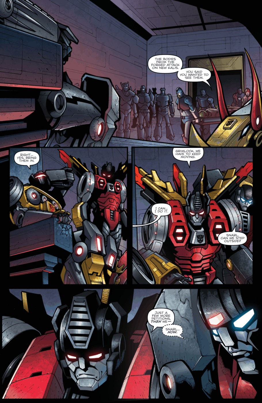 Read online Transformers Prime: Beast Hunters comic -  Issue #1 - 6
