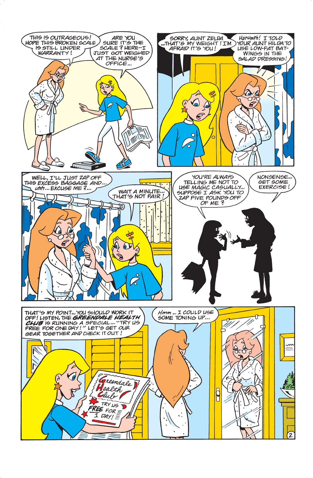 Read online Sabrina the Teenage Witch (2000) comic -  Issue #8 - 14