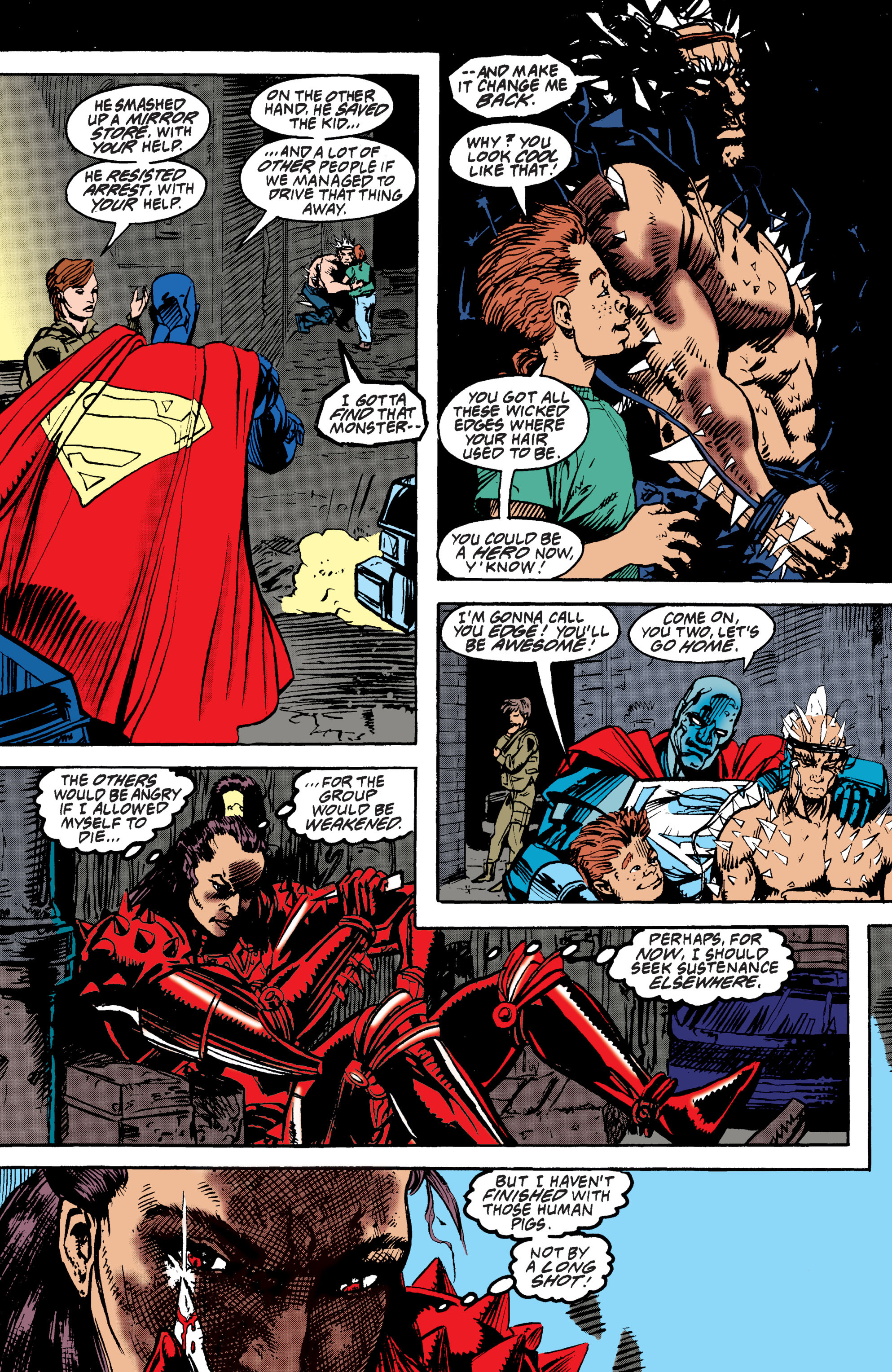 Read online Superman: The Death and Return of Superman Omnibus comic -  Issue # TPB (Part 8) - 13