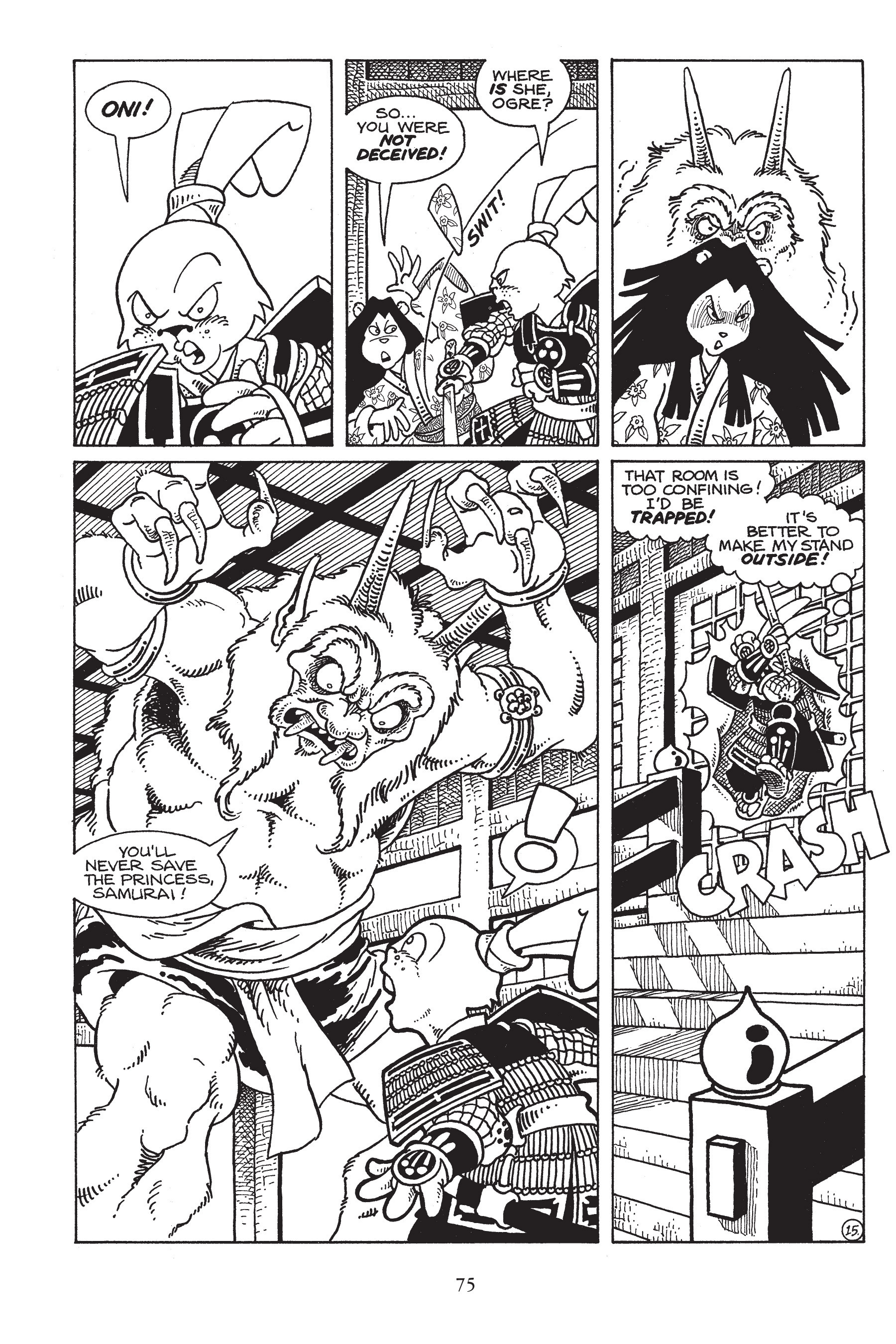 Read online Usagi Yojimbo (1987) comic -  Issue # _TPB 6 - 75