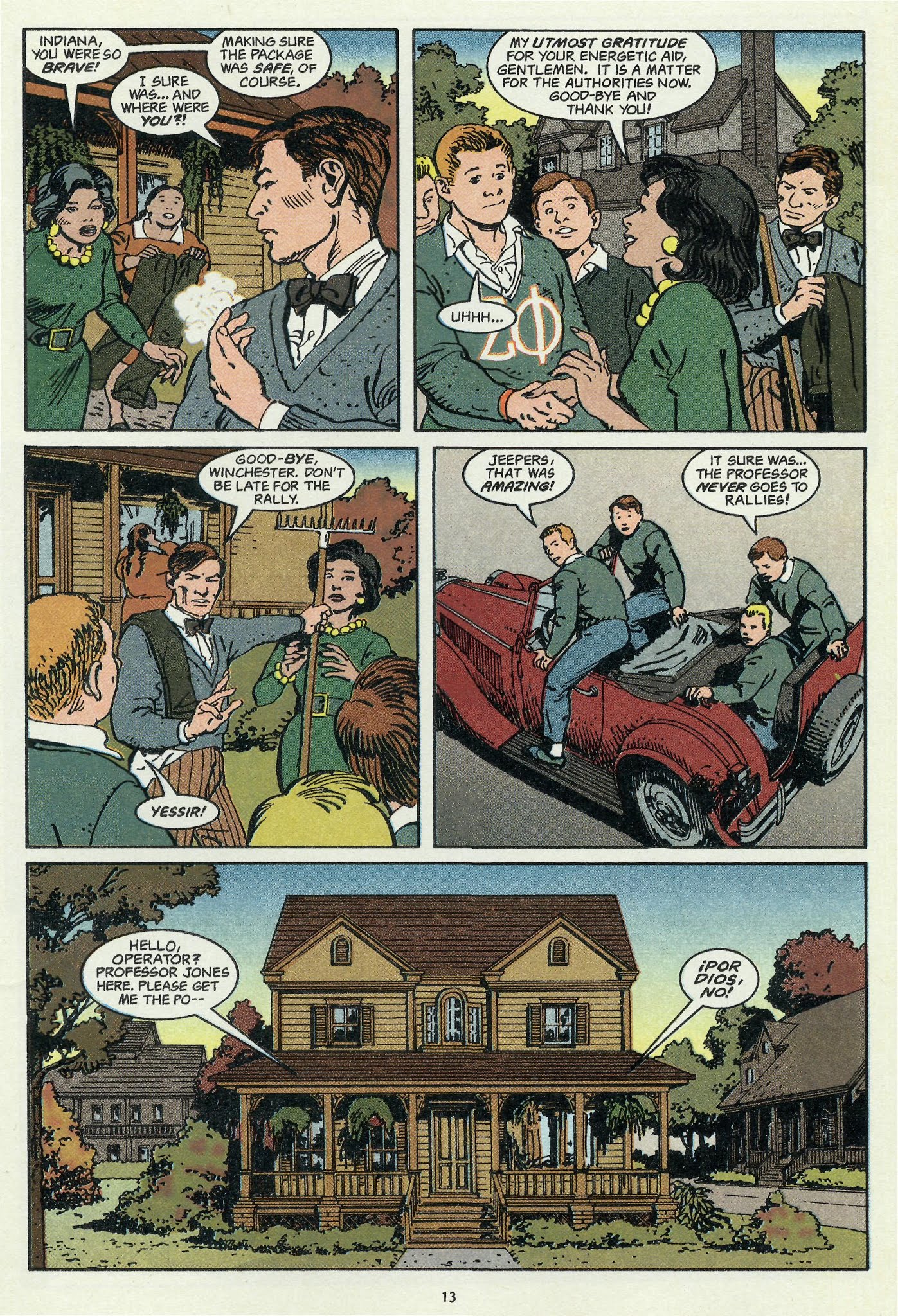 Read online Indiana Jones and the Arms of Gold comic -  Issue #1 - 15