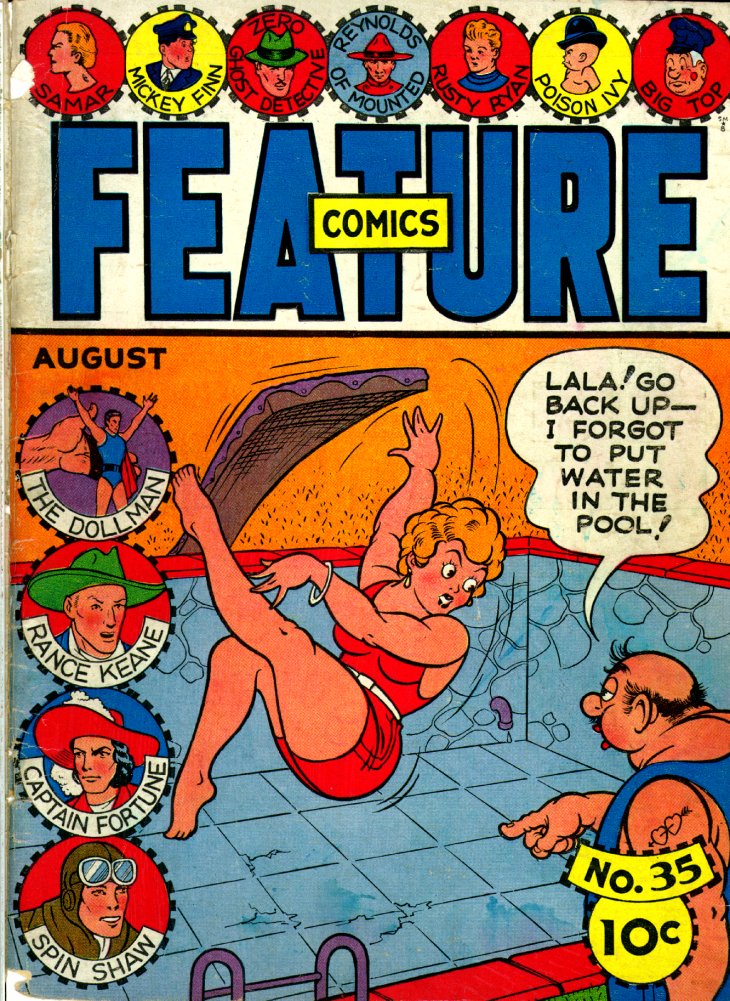 Read online Feature Comics comic -  Issue #35 - 1