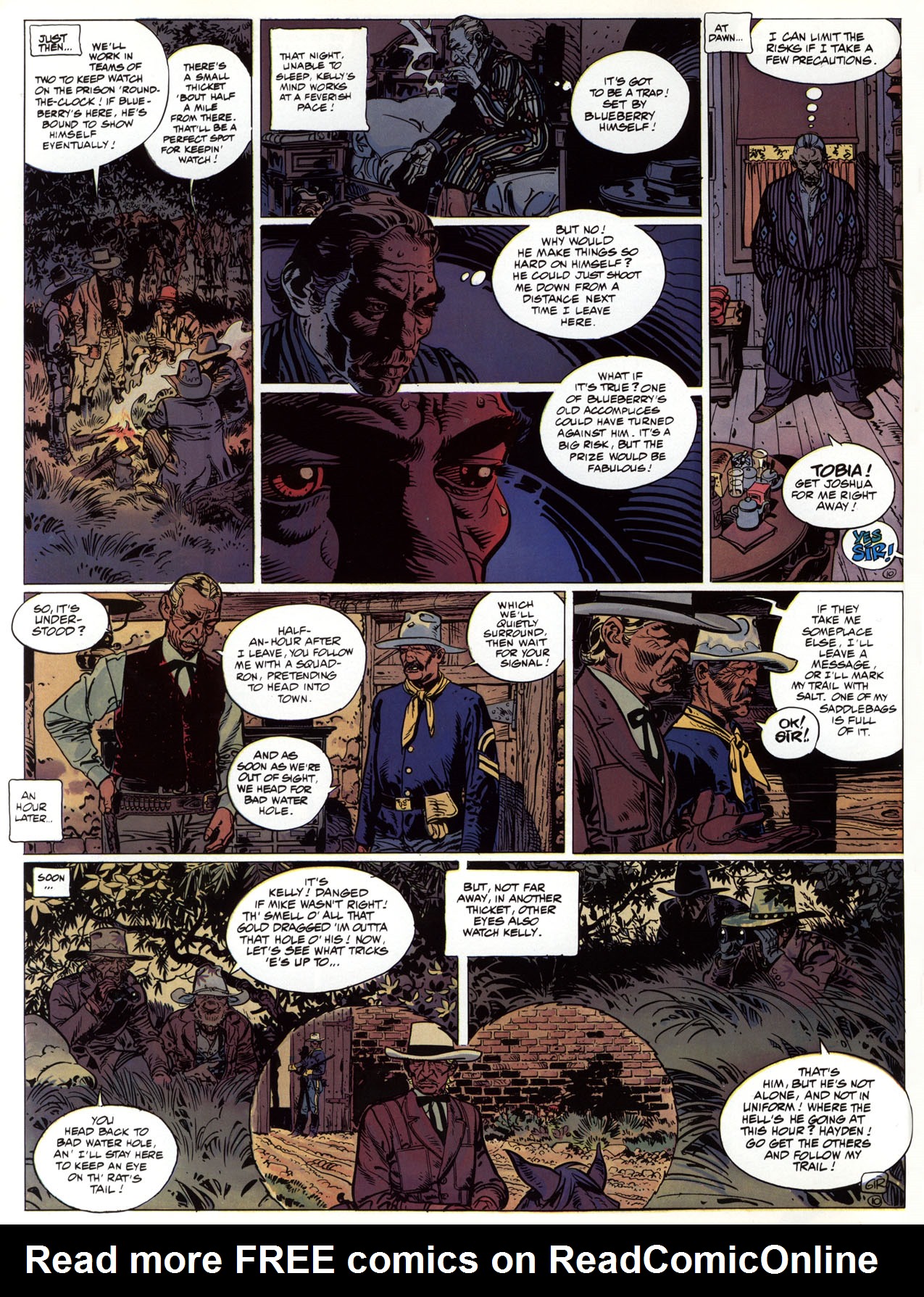 Read online Epic Graphic Novel: Blueberry comic -  Issue #5 - 62