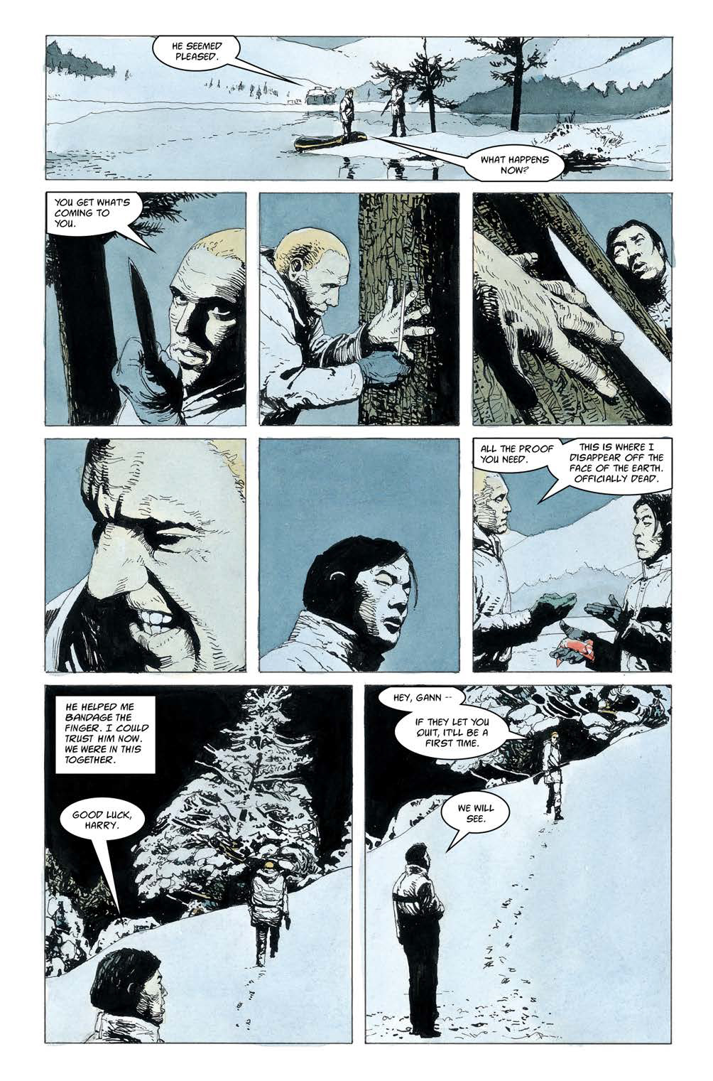 Read online Button Man comic -  Issue # TPB 3 - 100