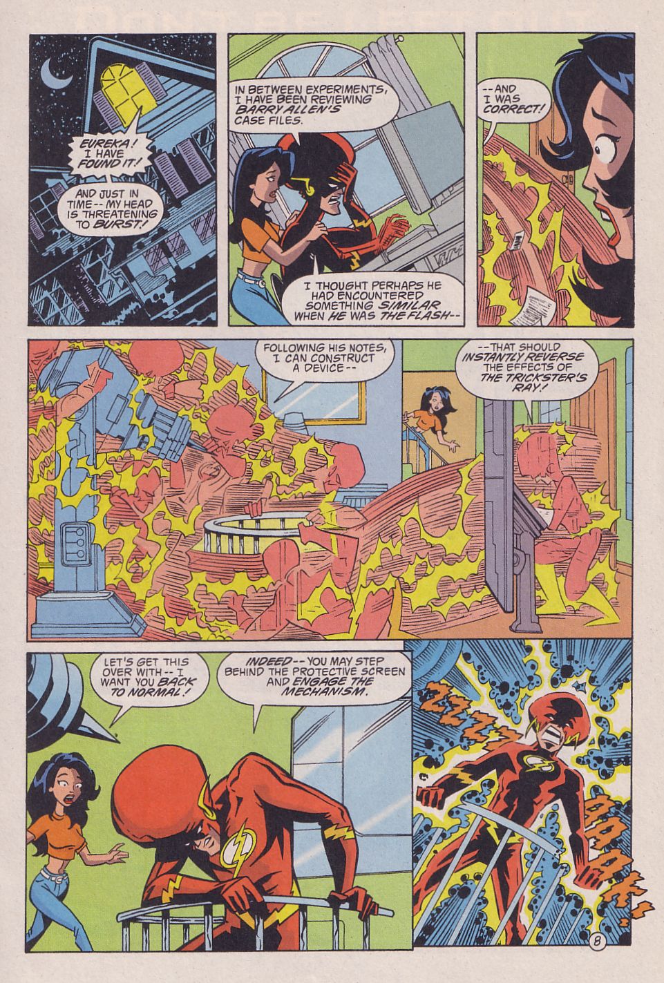 Read online Adventures in the DC Universe comic -  Issue #9 - 9