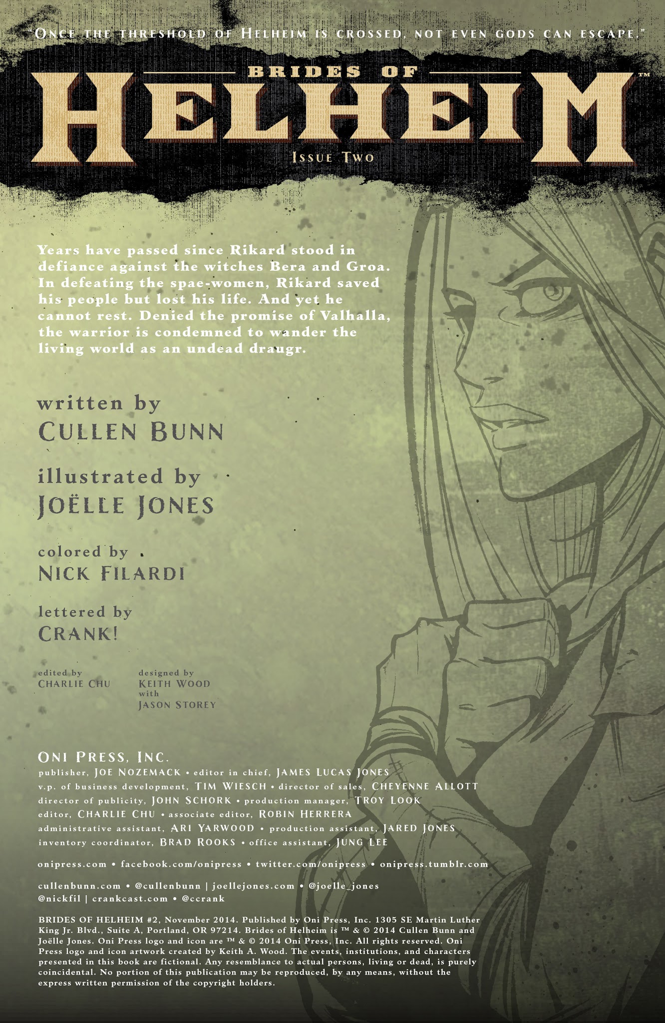 Read online Brides of Helheim comic -  Issue #2 - 2