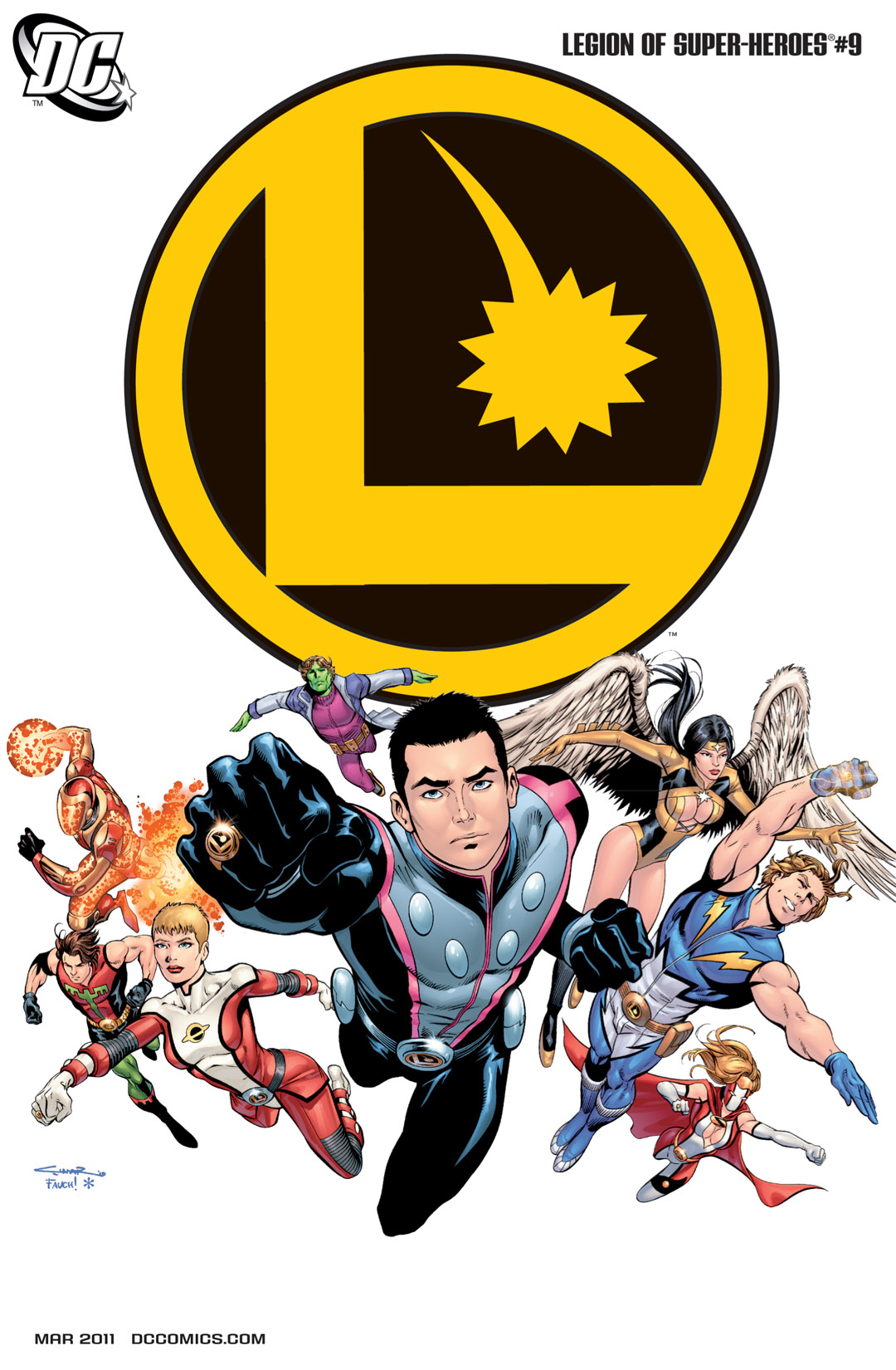 Legion of Super-Heroes (2010) Issue #9 #10 - English 1