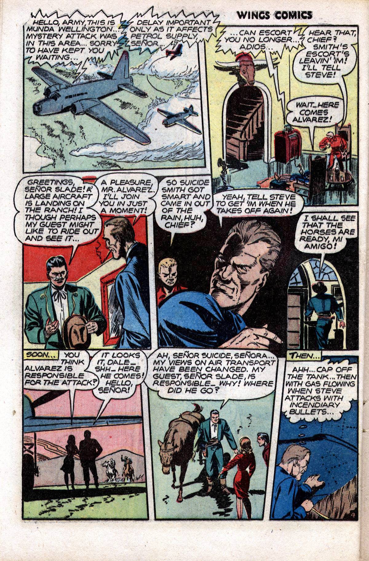 Read online Wings Comics comic -  Issue #76 - 40