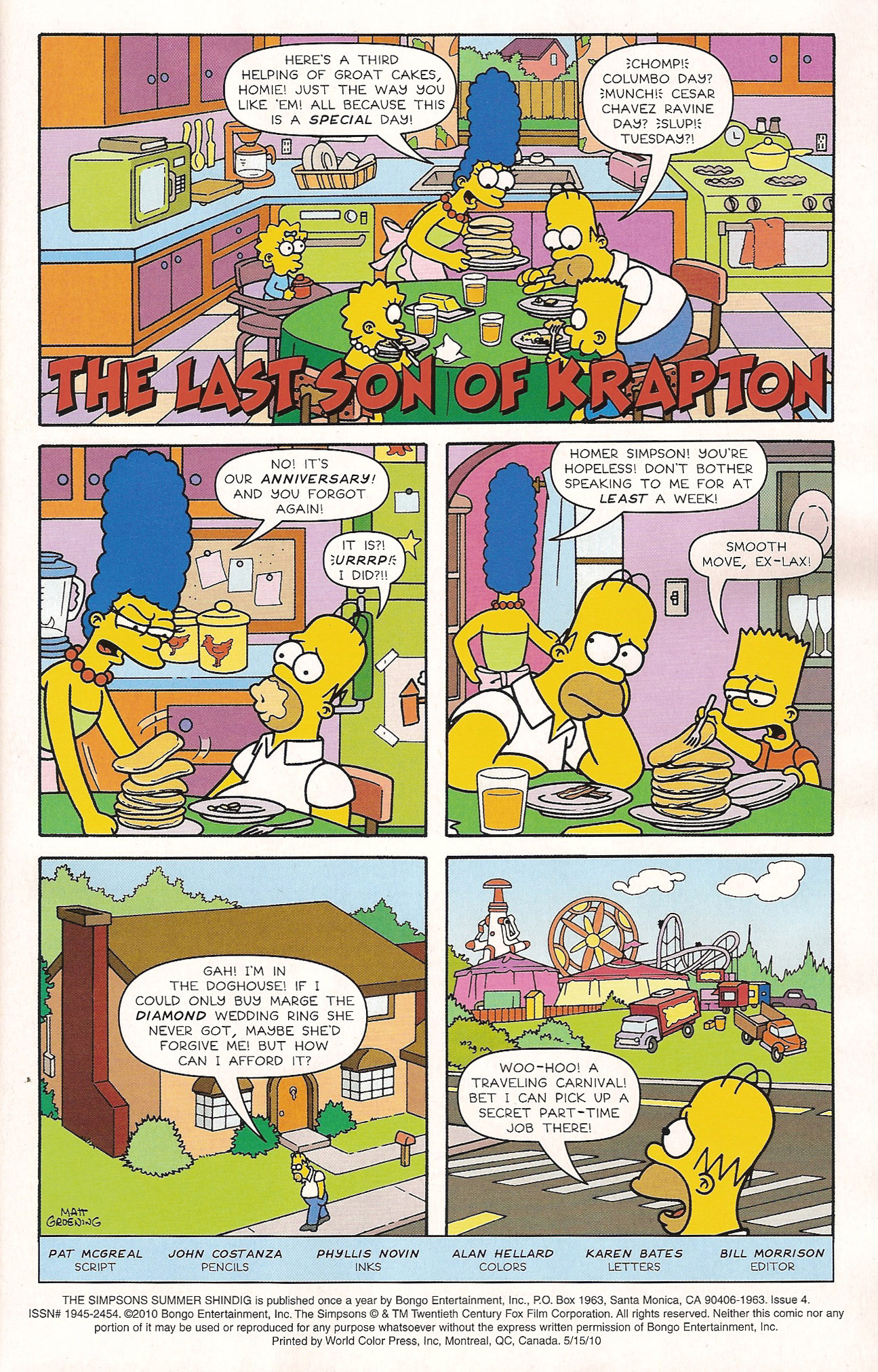 Read online The Simpsons Summer Shindig comic -  Issue #4 - 3