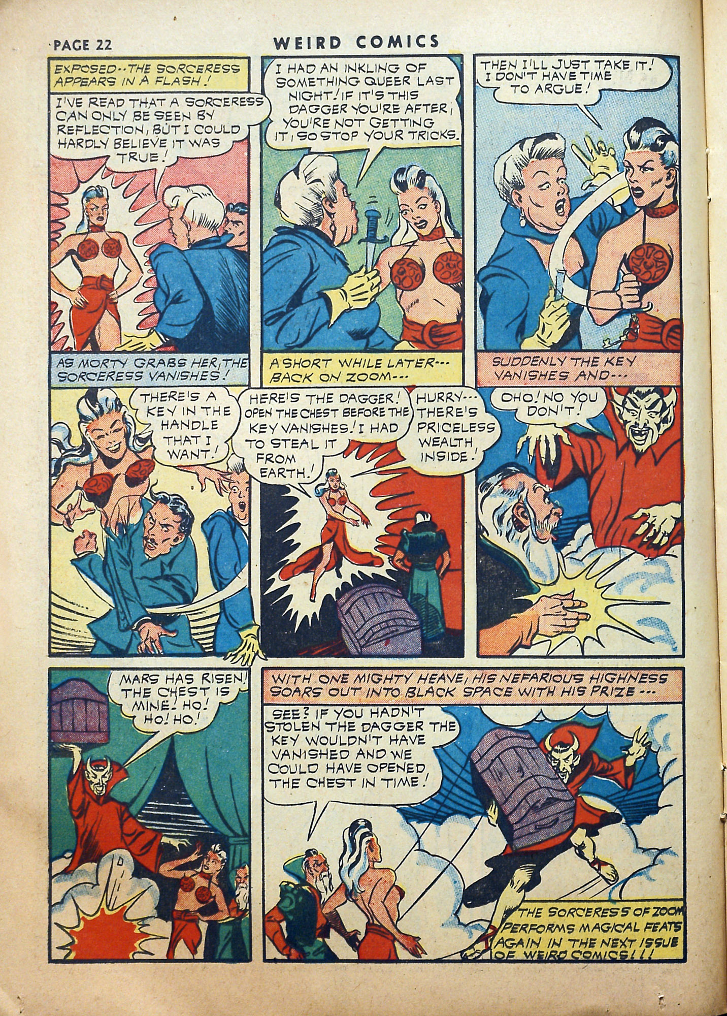 Read online Weird Comics comic -  Issue #20 - 24