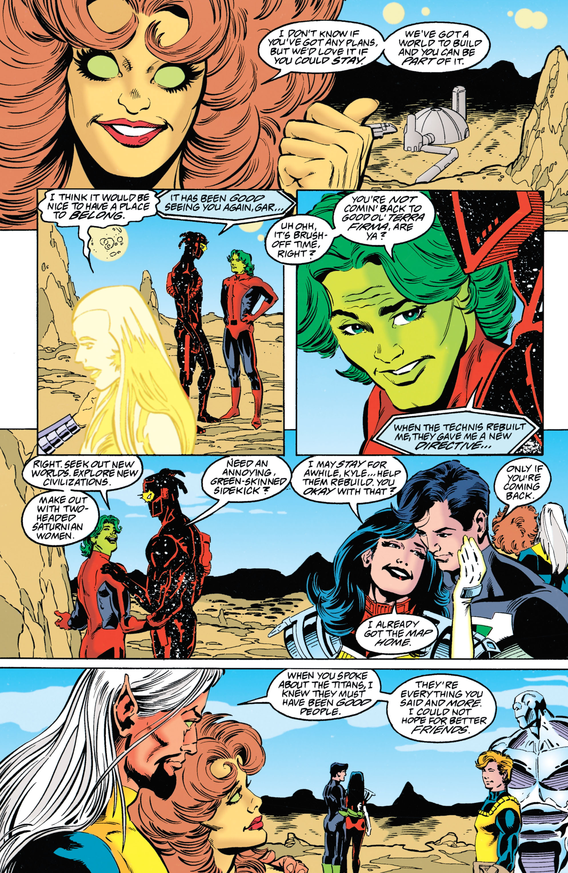 Read online The New Titans (1988) comic -  Issue #130 - 19