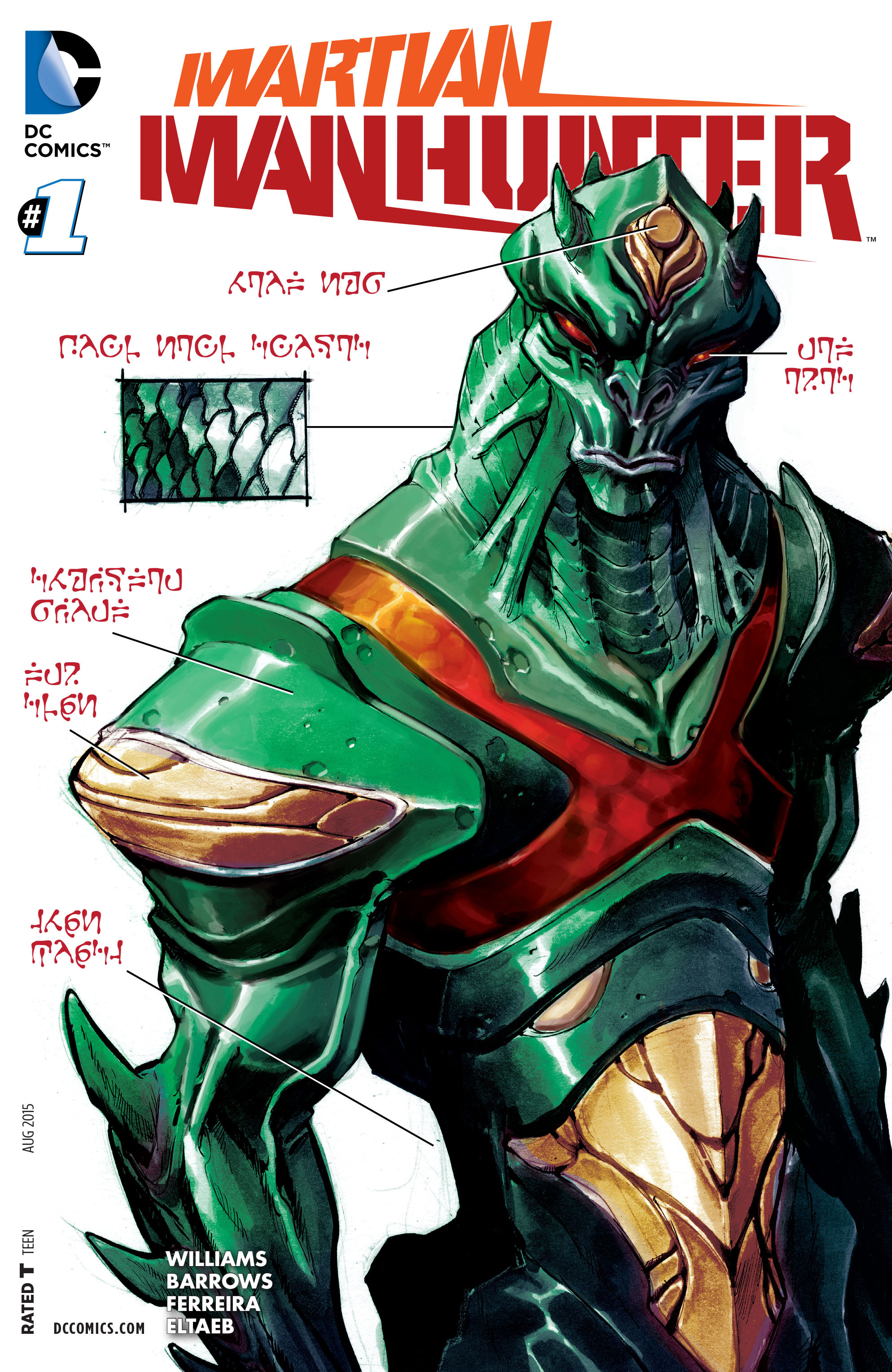 Read online Martian Manhunter (2015) comic -  Issue #1 - 2