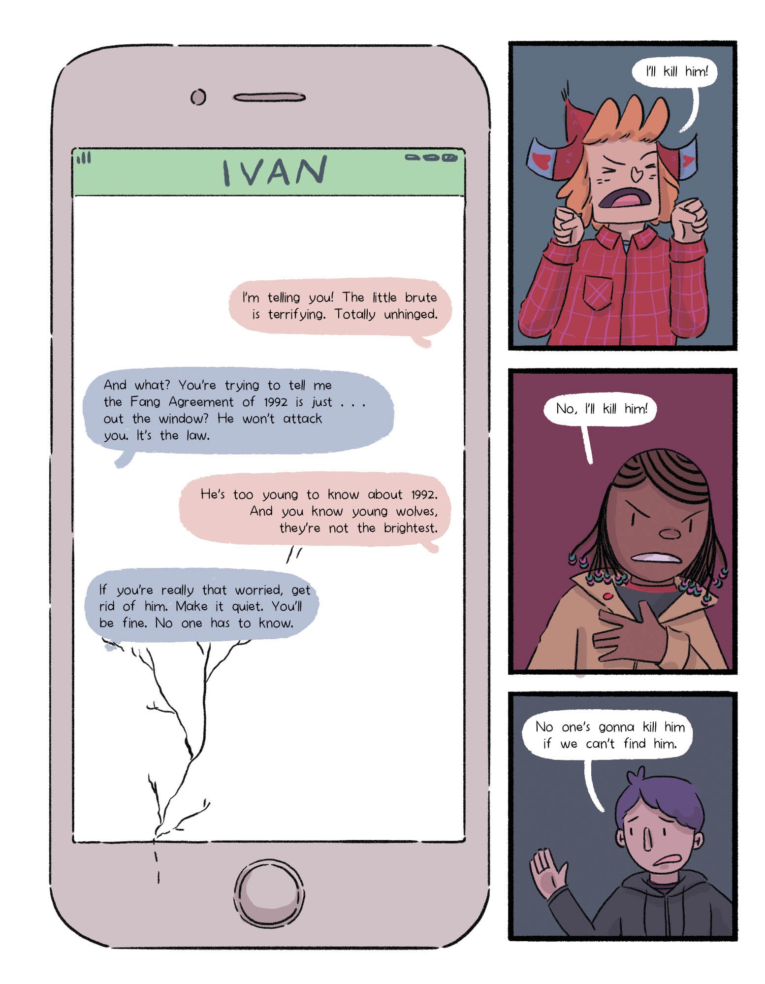 Read online Fake Blood comic -  Issue # TPB (Part 3) - 53