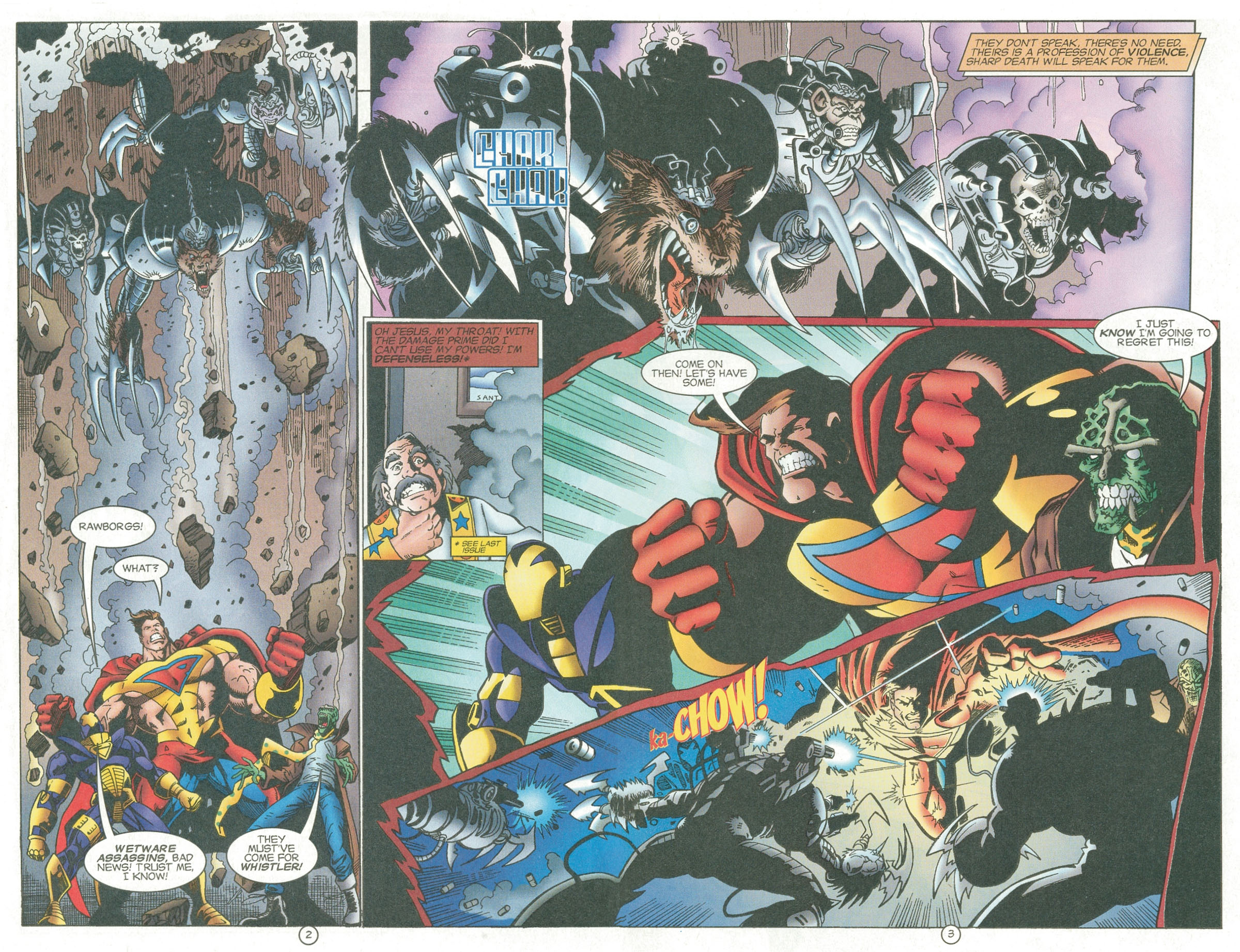 Read online UltraForce (1995) comic -  Issue #6 - 4