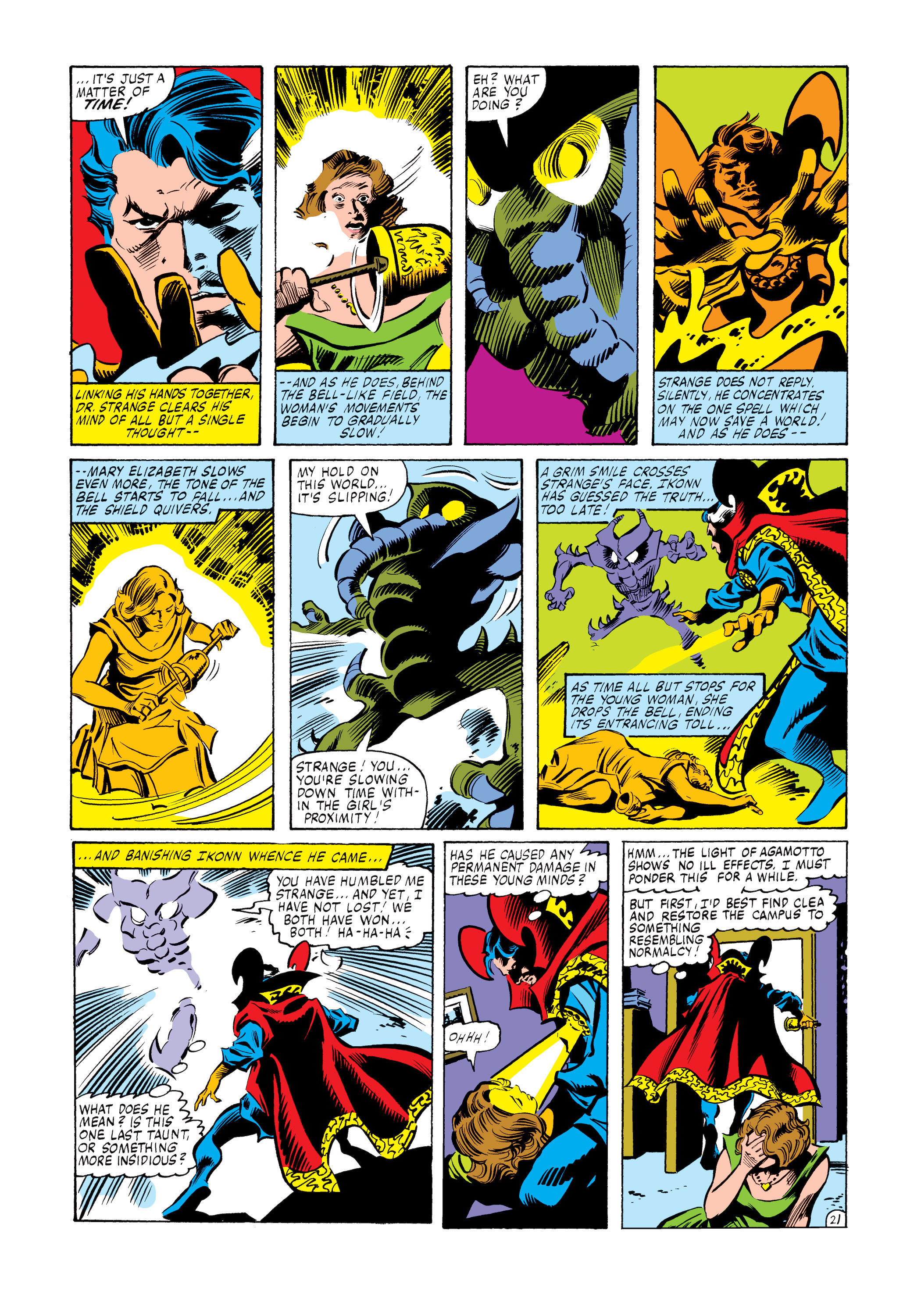 Read online Marvel Masterworks: Doctor Strange comic -  Issue # TPB 9 (Part 1) - 32