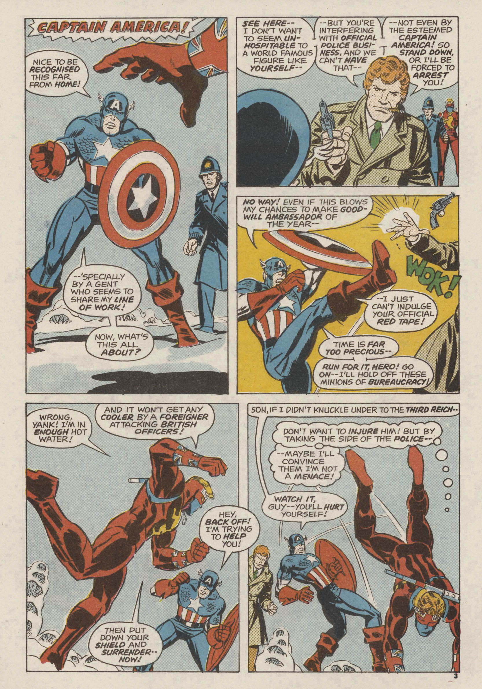 Read online Captain Britain (1976) comic -  Issue #16 - 3