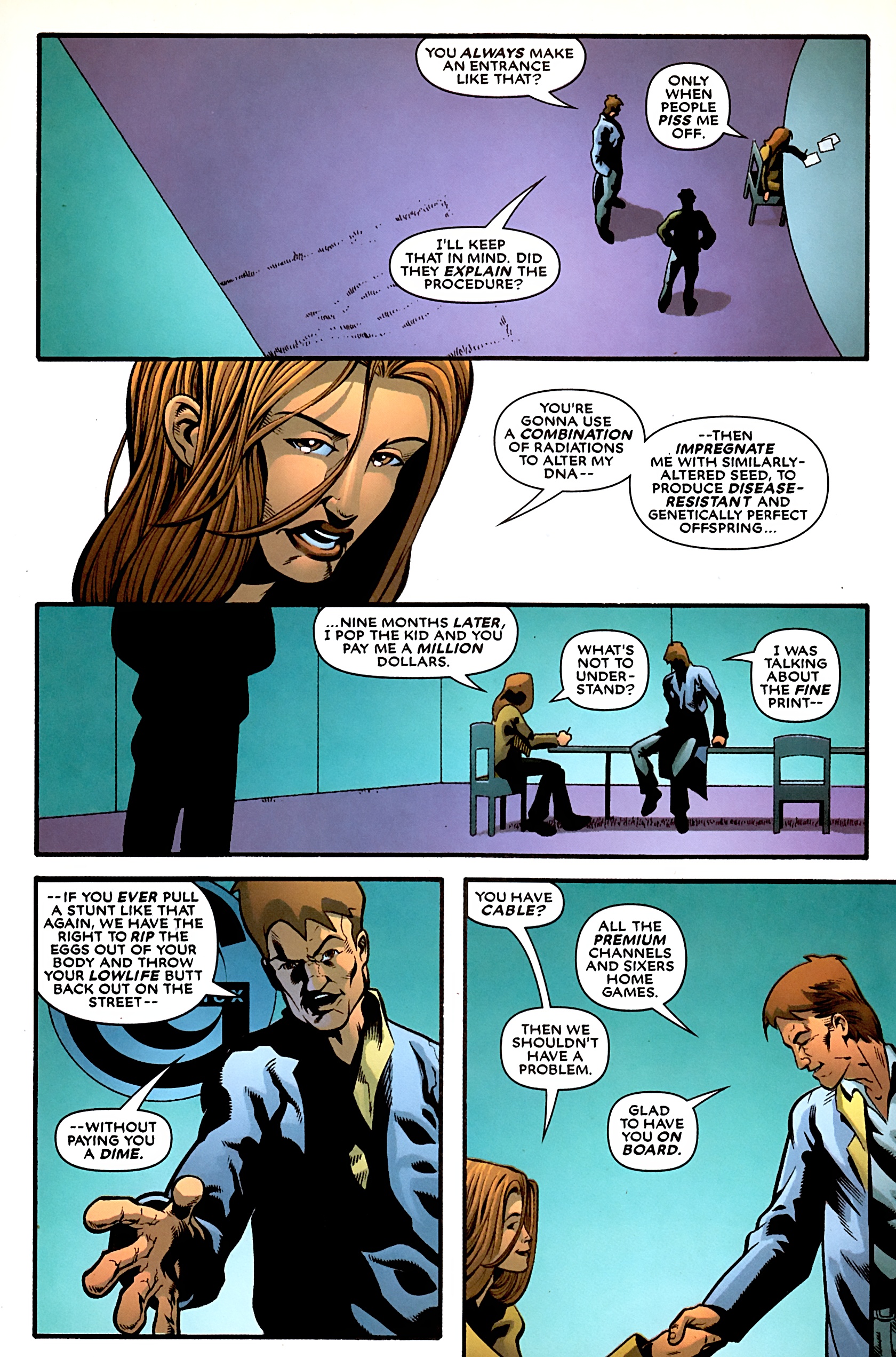 Read online Mutant X: Origin comic -  Issue # Full - 11