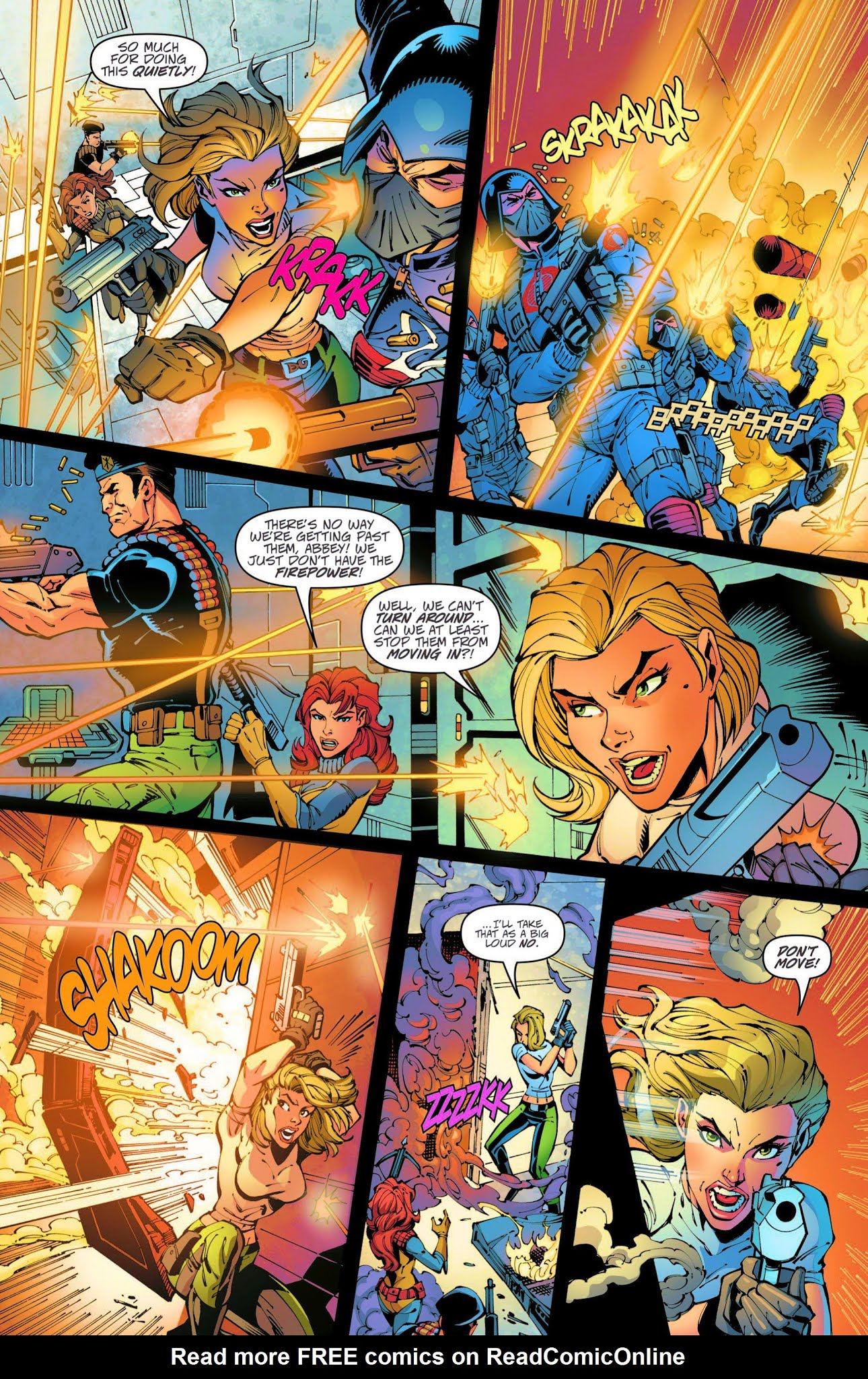 Read online Danger Girl/G.I. Joe comic -  Issue #4 - 18