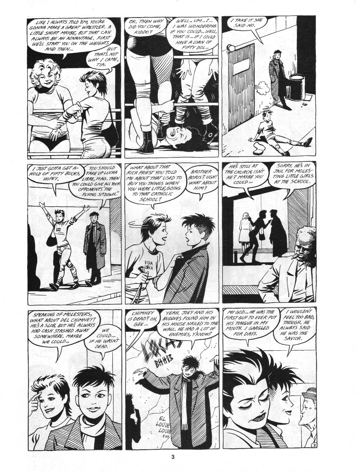 Read online Love and Rockets (1982) comic -  Issue #4 - 5