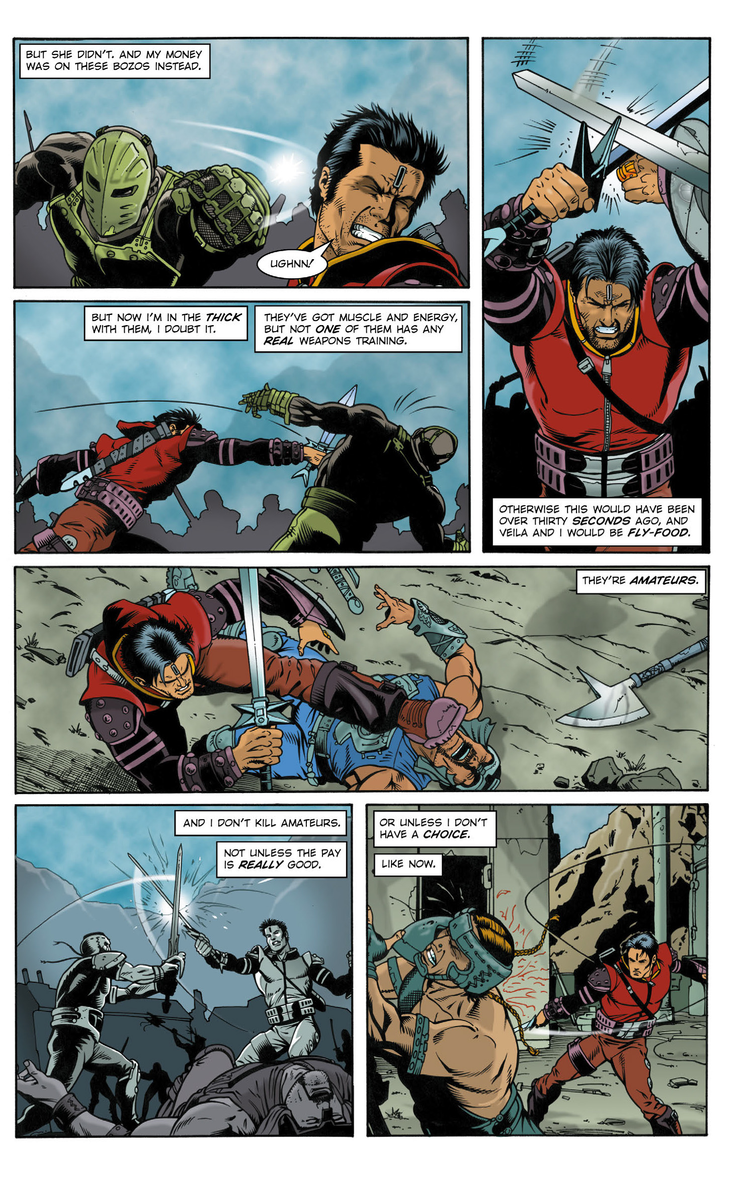 Read online Wardog comic -  Issue # TPB - 34