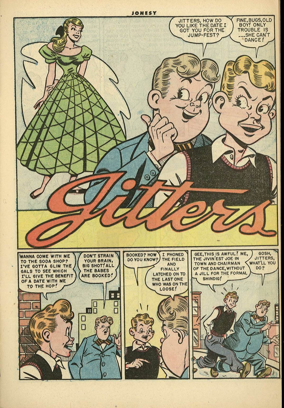 Read online Jonesy (1953) comic -  Issue #8 - 9