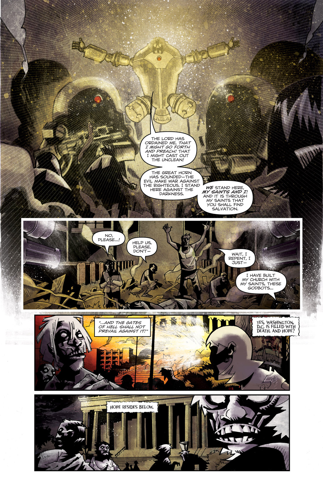 Read online Zombies vs Robots: Undercity comic -  Issue #2 - 9