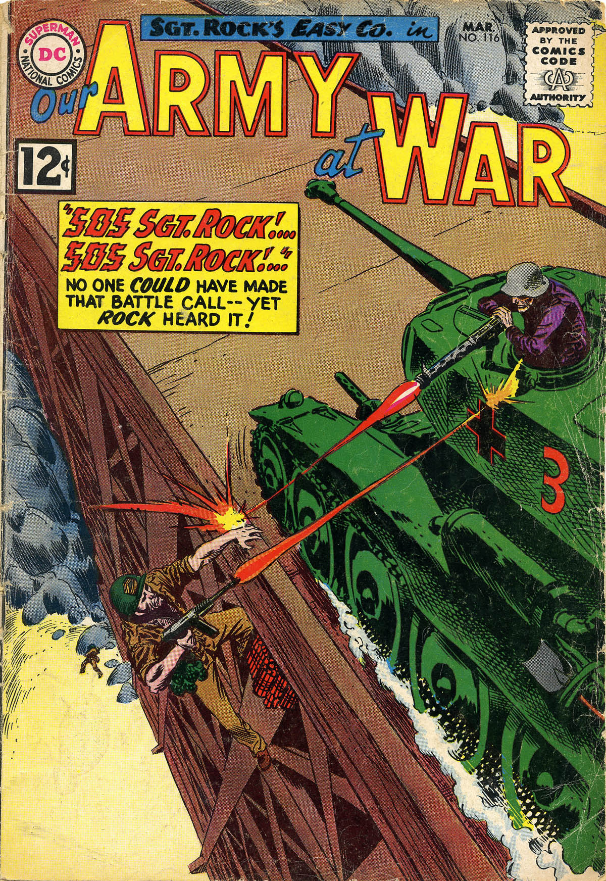 Read online Our Army at War (1952) comic -  Issue #116 - 1