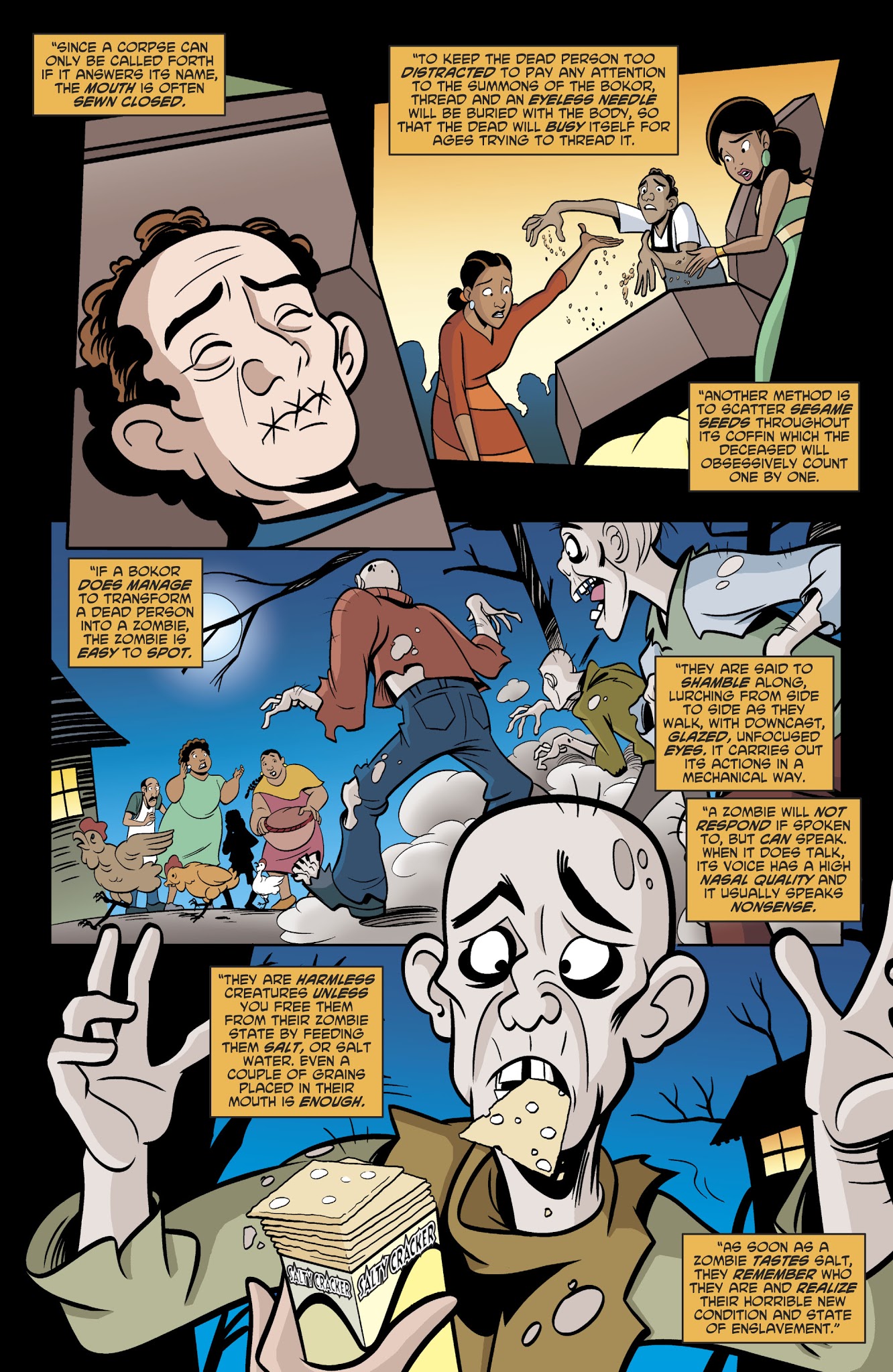 Read online Scooby-Doo: Where Are You? comic -  Issue #84 - 20