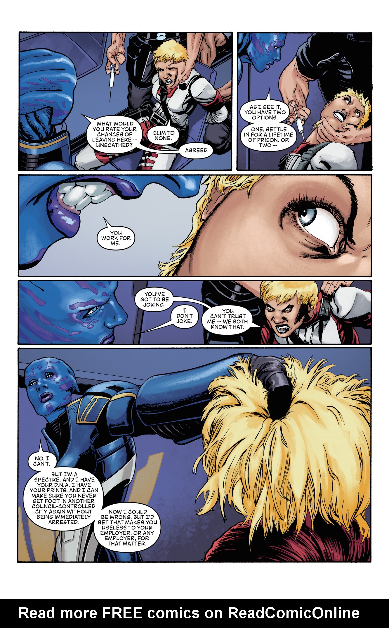 Read online Mass Effect: Foundation comic -  Issue #8 - 14