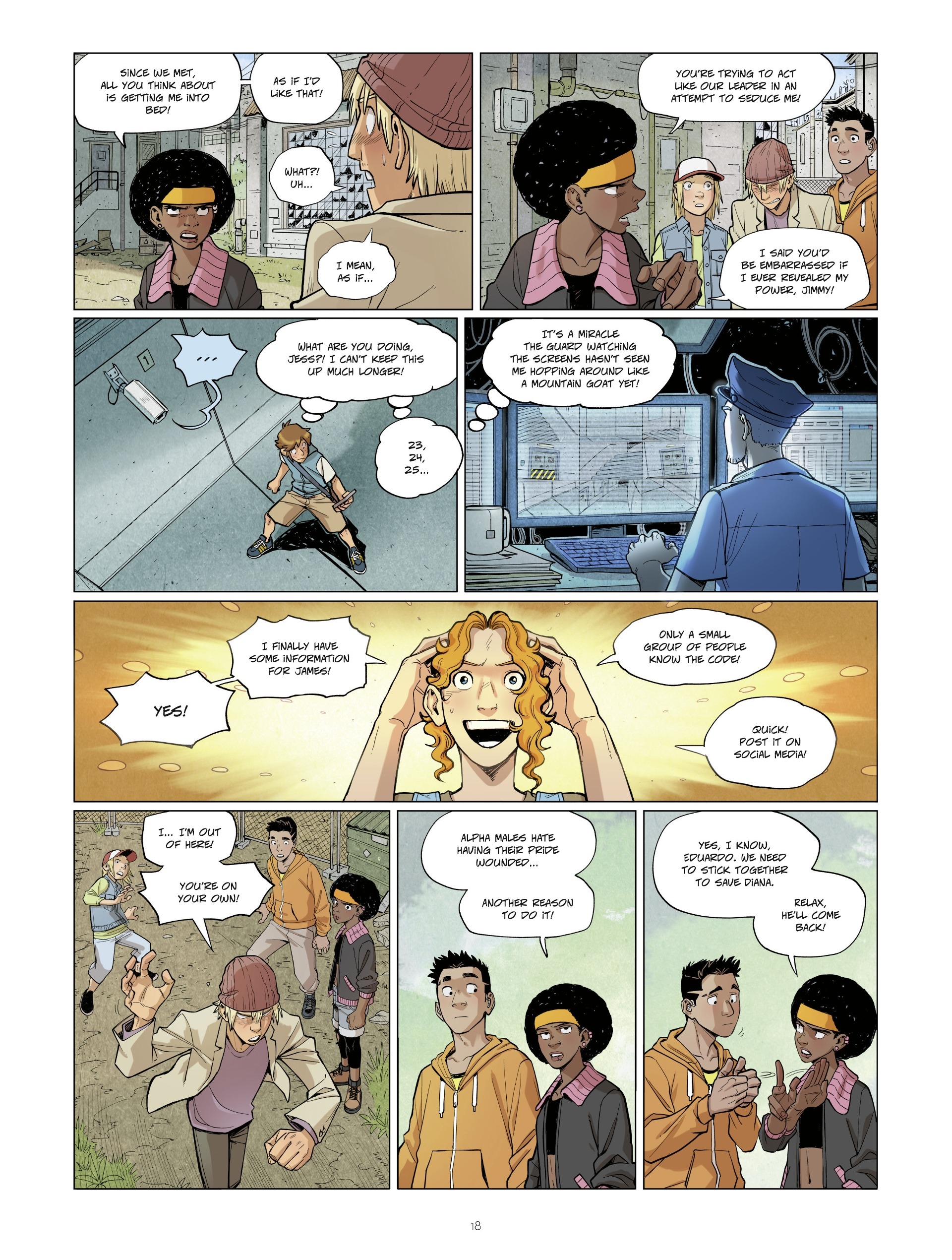 Read online The Omniscients comic -  Issue #3 - 18