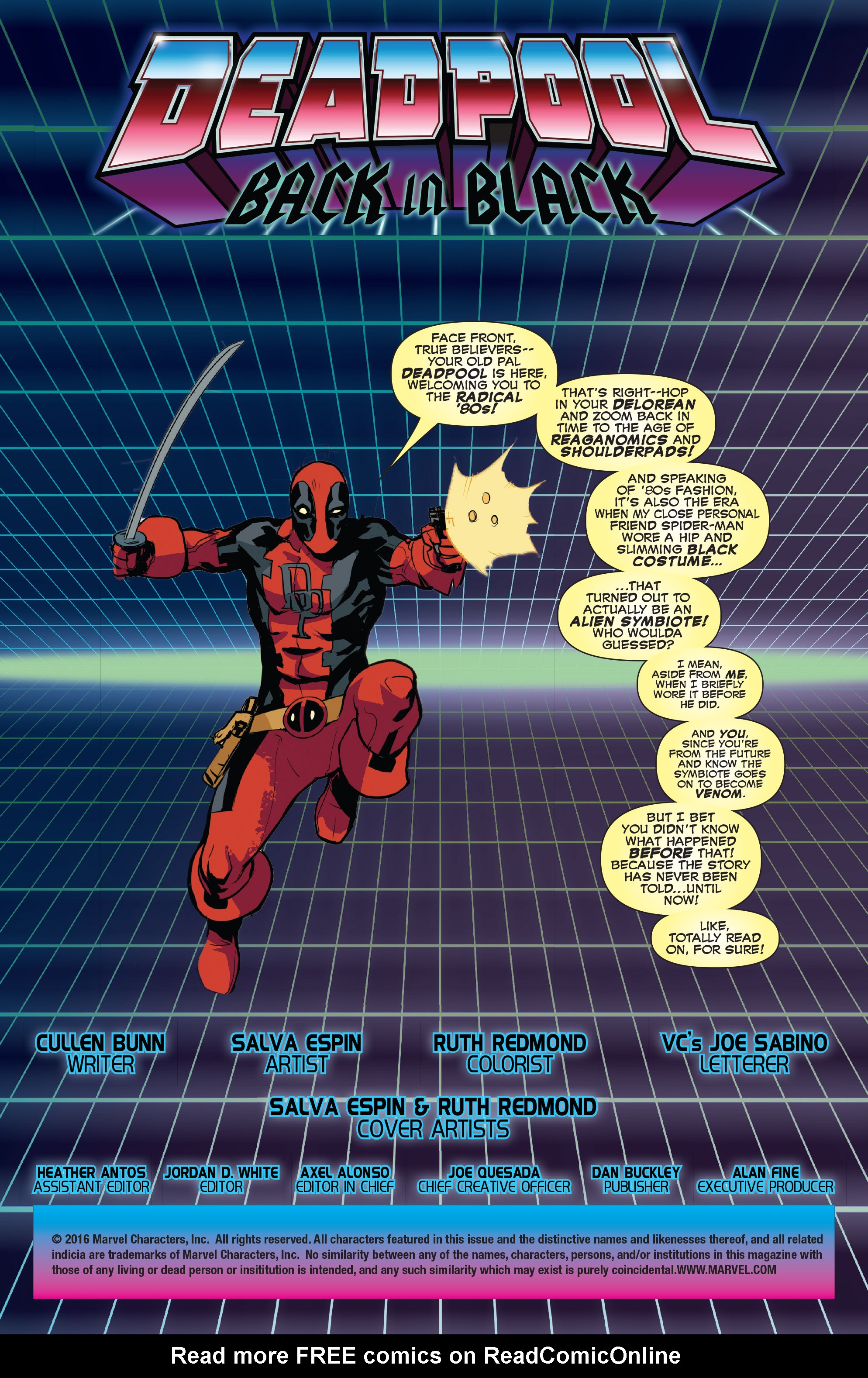 Read online Deadpool: Back in Black comic -  Issue #1 - 2