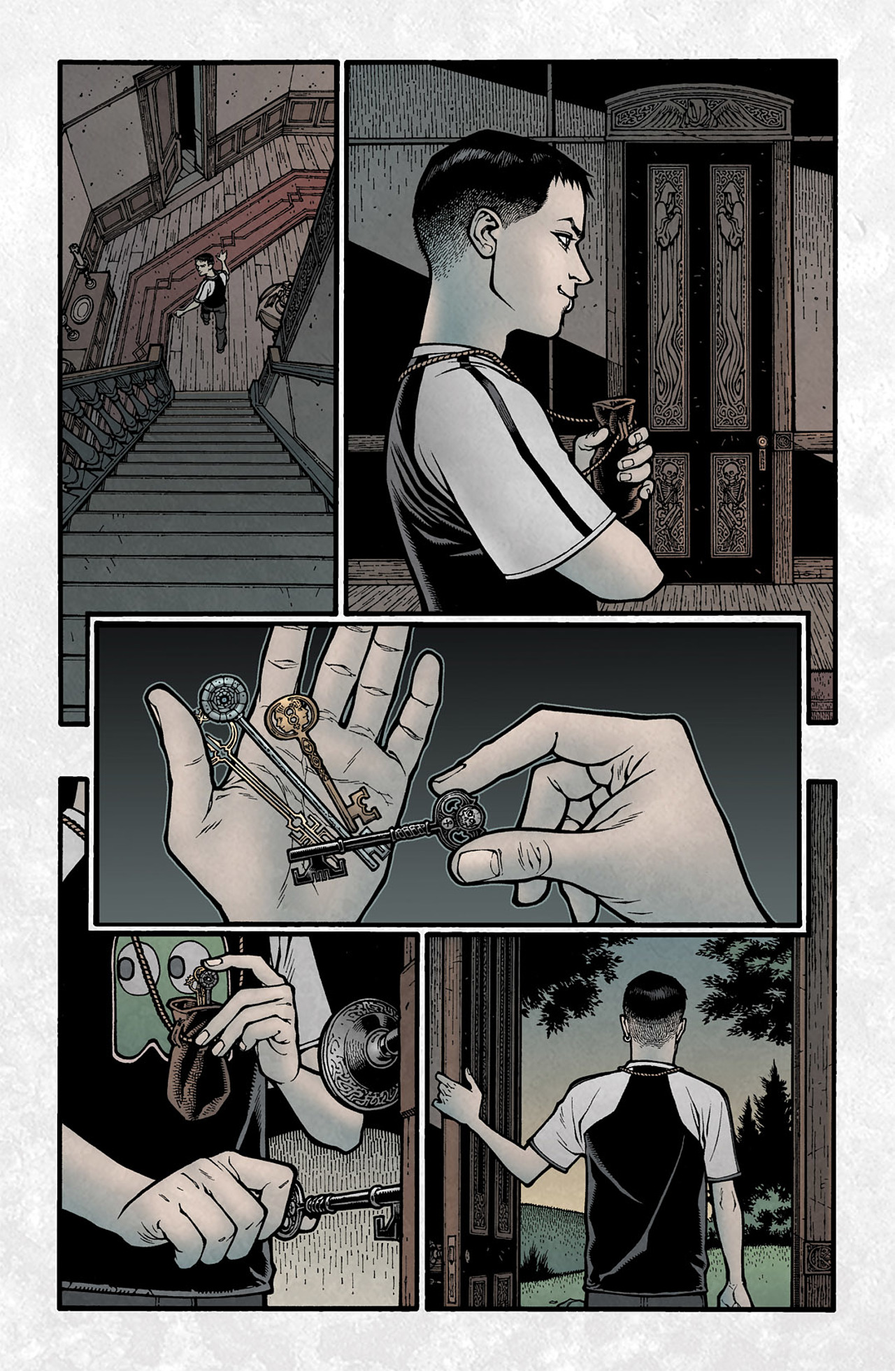 Read online Locke & Key: Crown of Shadows comic -  Issue #1 - 8