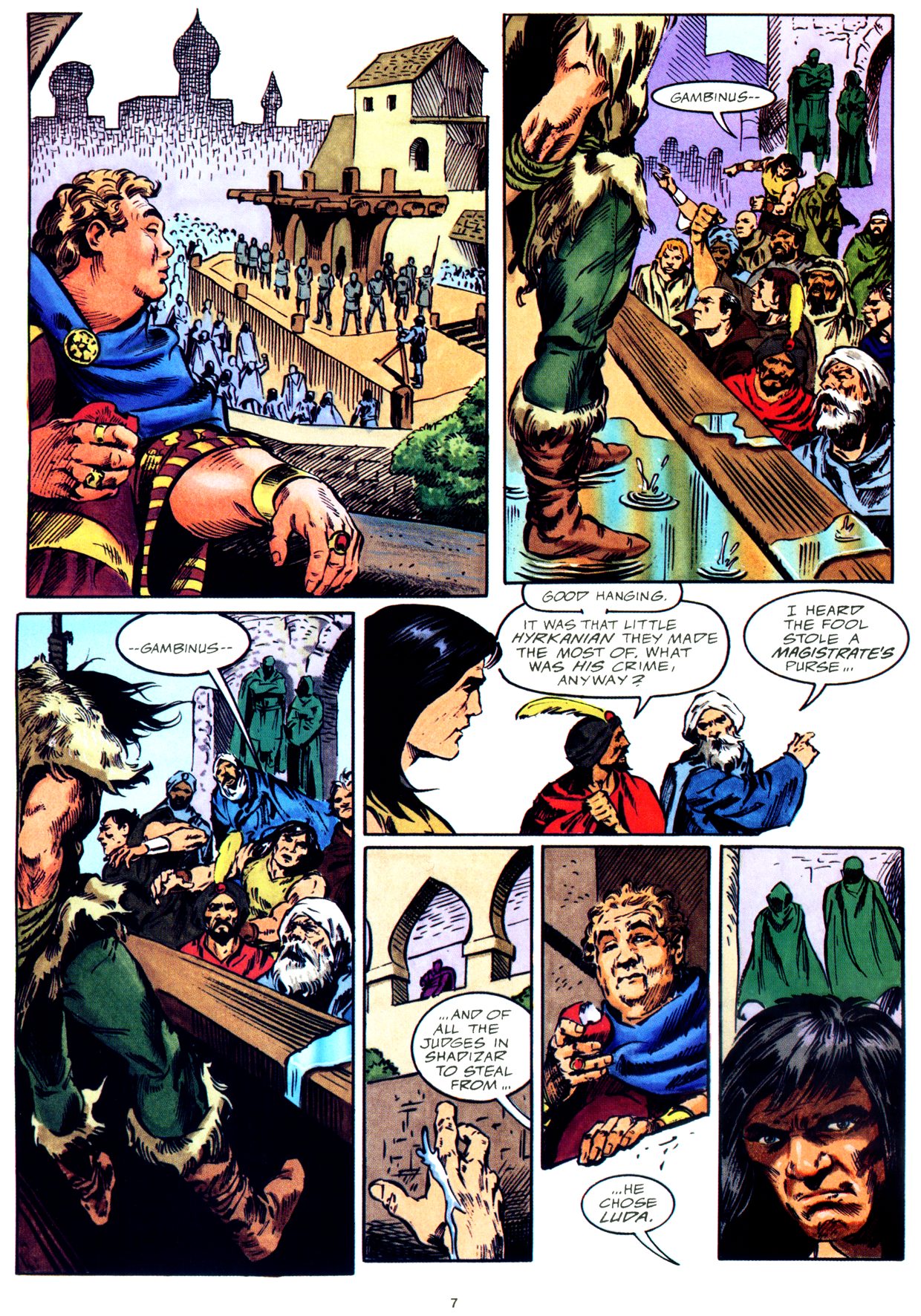 Read online Marvel Graphic Novel comic -  Issue #59 - Conan - The Horn of Azoth - 8