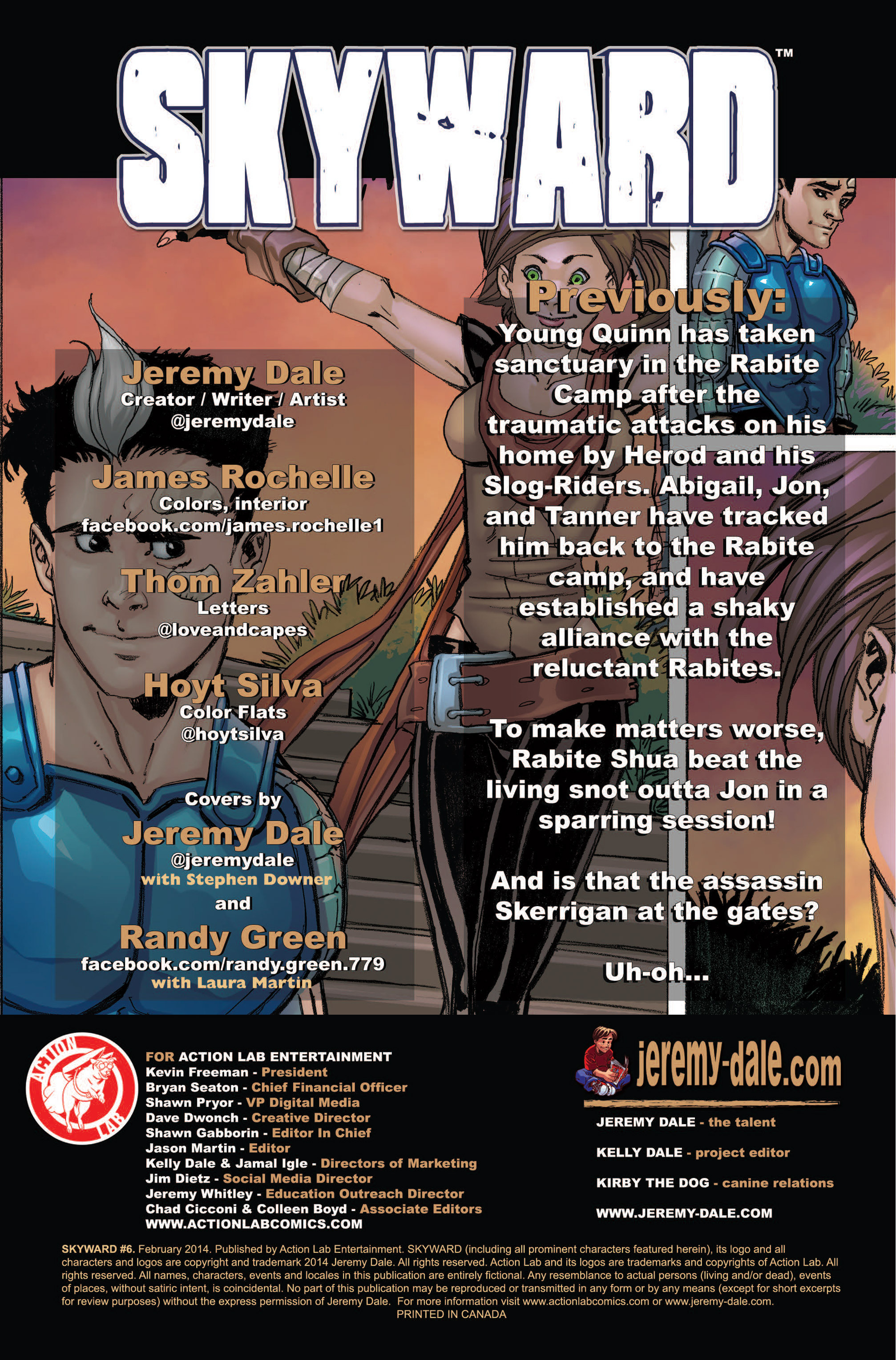Read online Skyward comic -  Issue #6 - 2