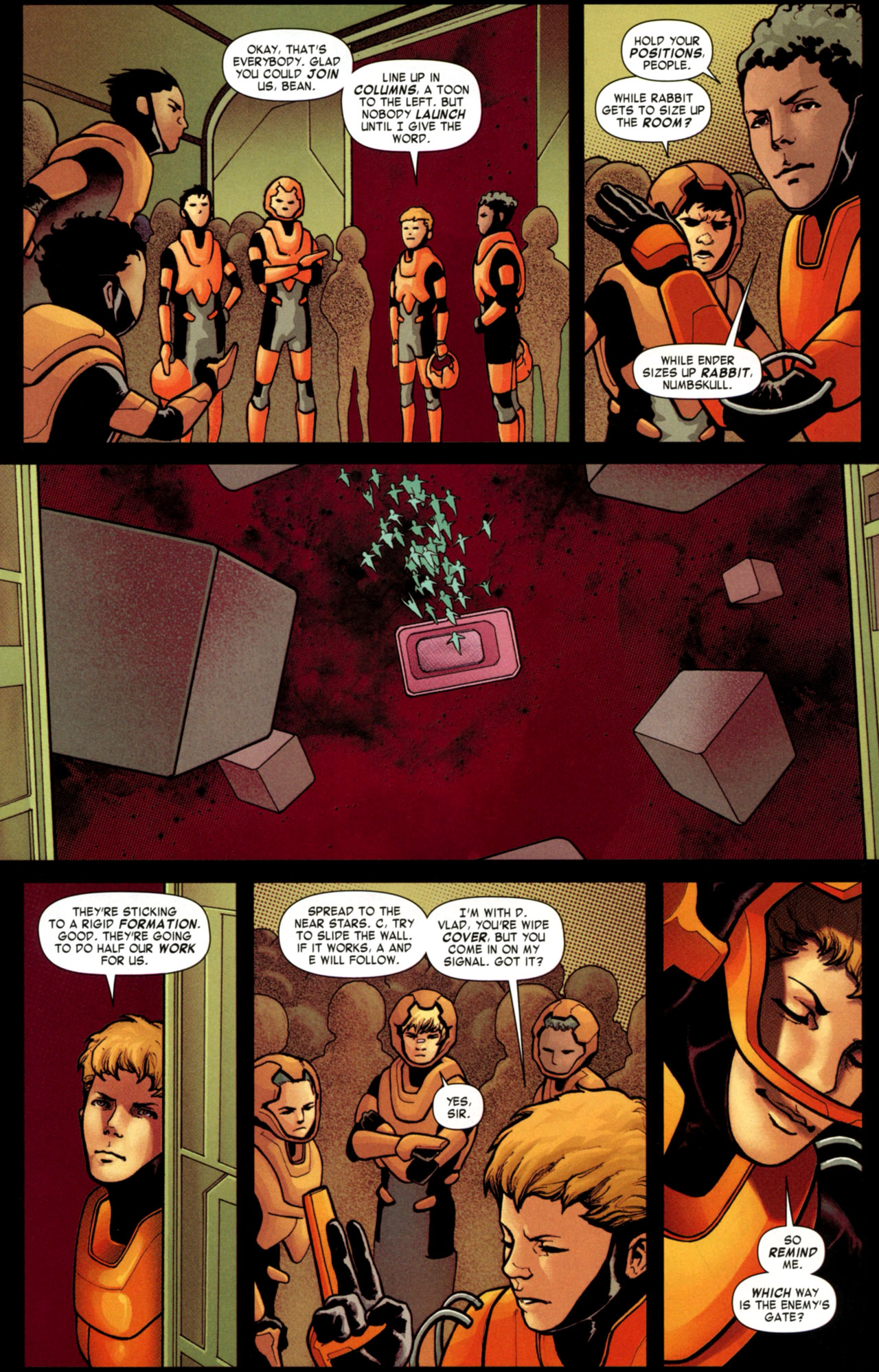 Read online Ender's Shadow: Command School comic -  Issue #1 - 18