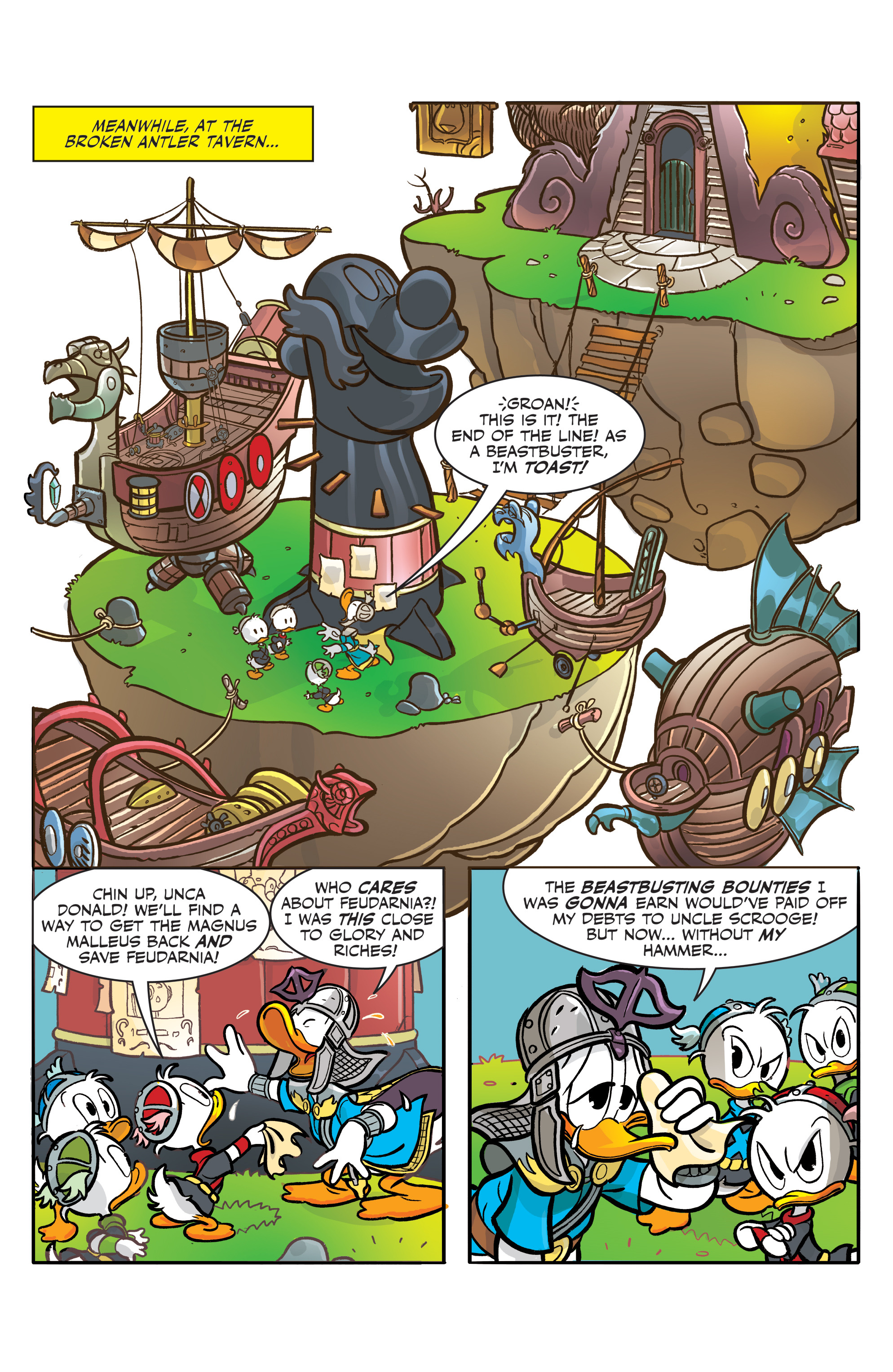 Read online Donald Quest comic -  Issue #4 - 6