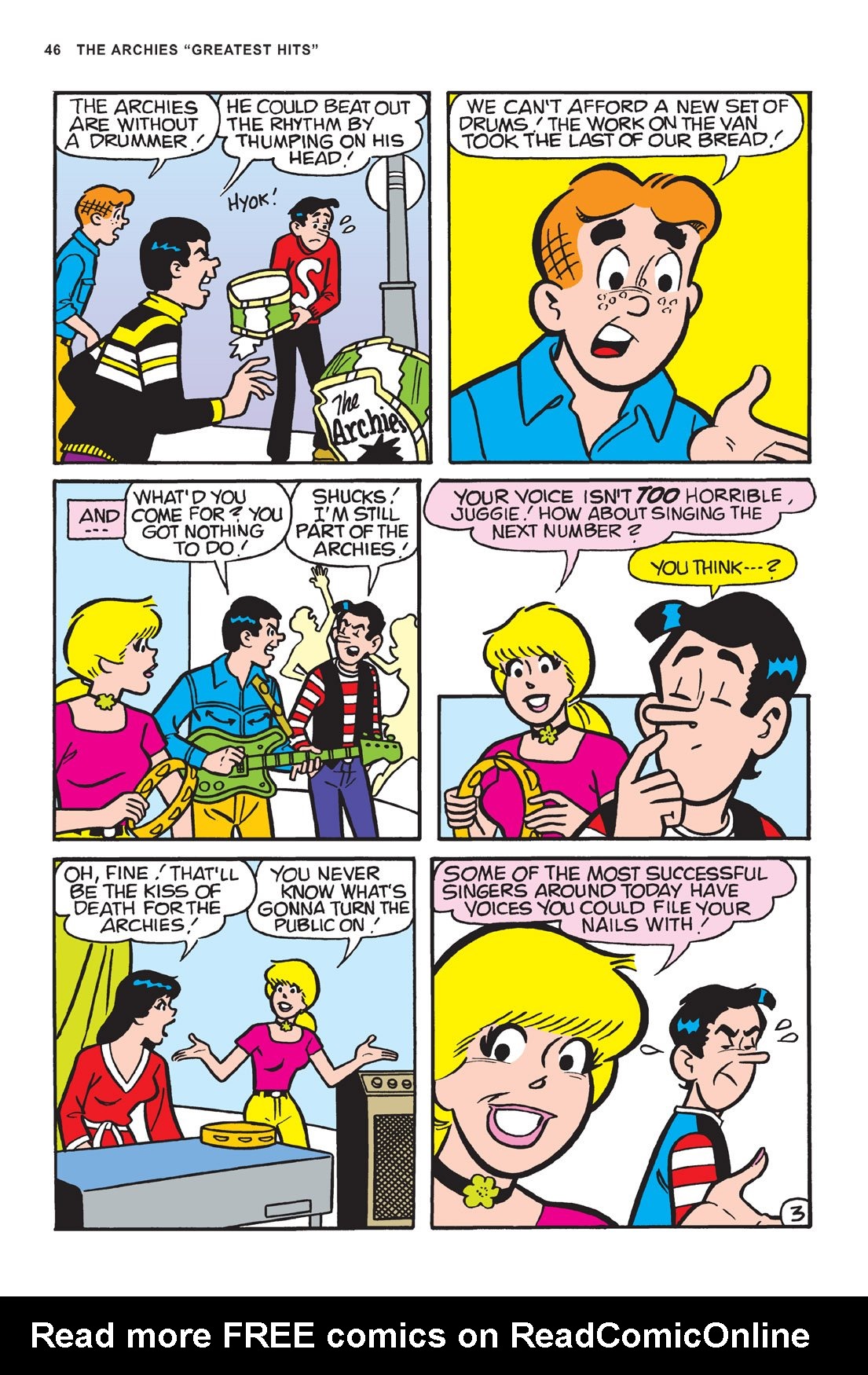Read online The Archies: Greatest Hits comic -  Issue # TPB - 47