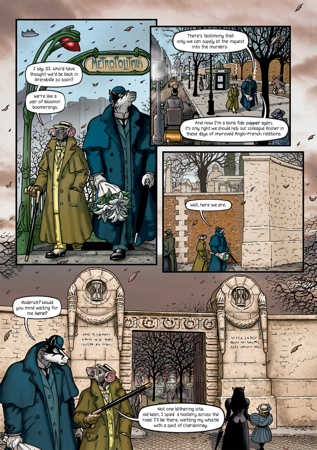 Read online Grandville comic -  Issue # Vol. 2 Mon Amour - 97