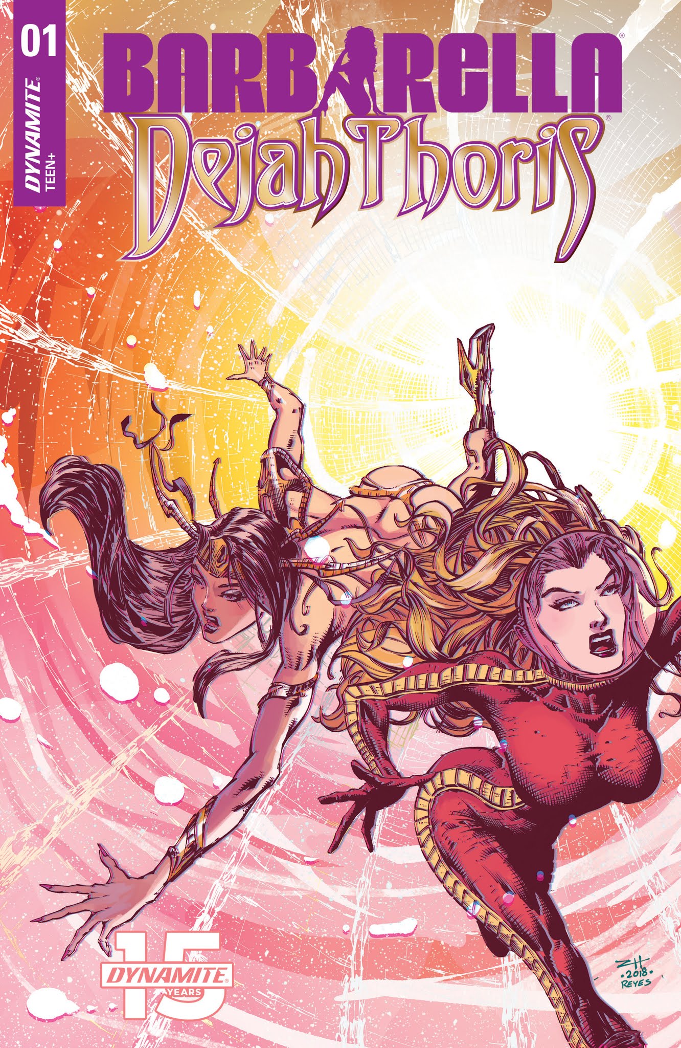 Read online Barbarella/Dejah Thoris comic -  Issue #1 - 1