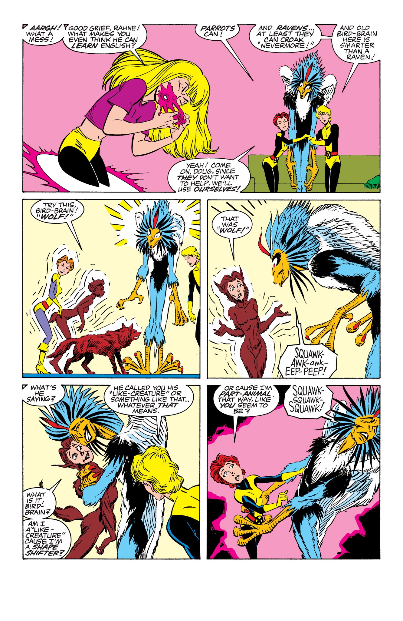 Read online X-Men: Fall of the Mutants comic -  Issue # TPB 1 (Part 4) - 7