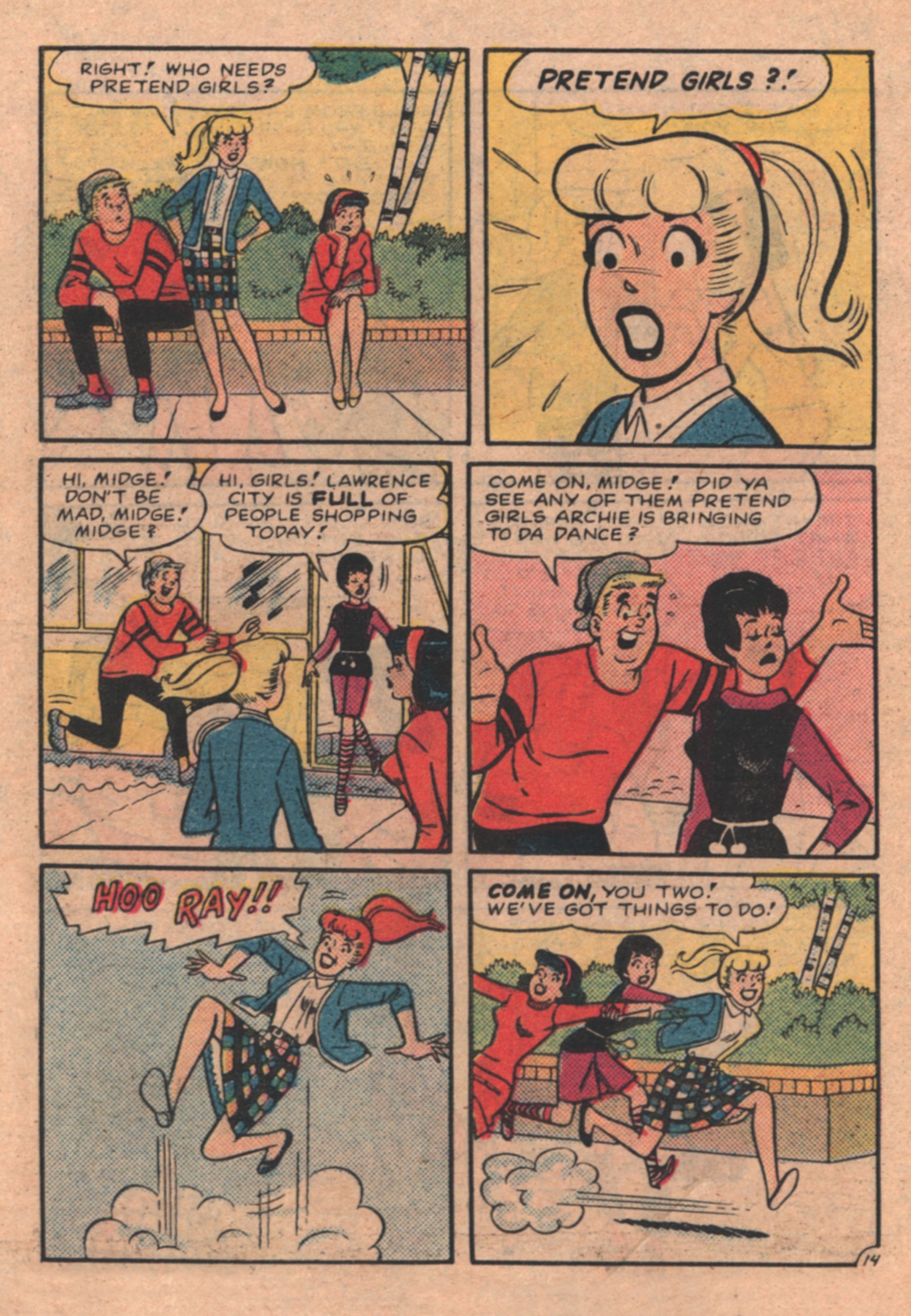 Read online Betty and Veronica Digest Magazine comic -  Issue #4 - 118