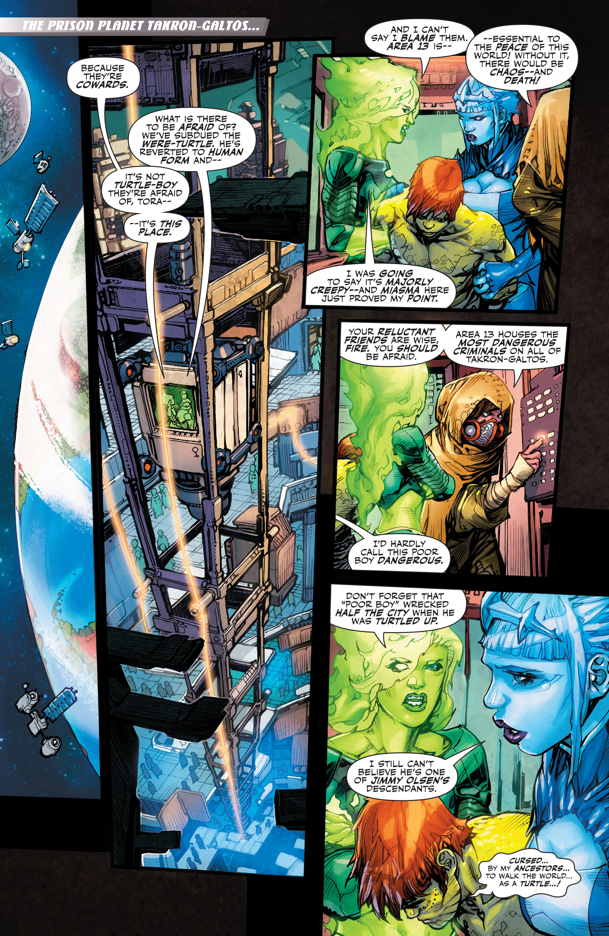 Read online Justice League 3001 comic -  Issue #5 - 6