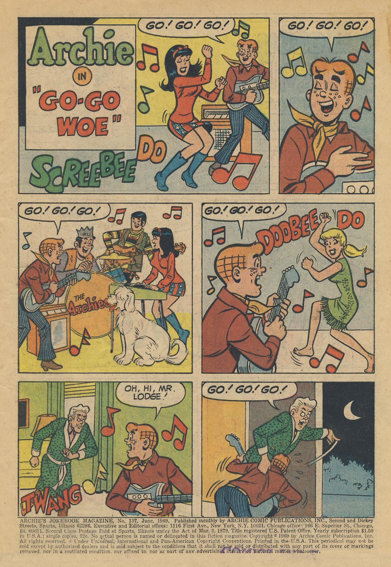 Read online Archie's Joke Book Magazine comic -  Issue #137 - 3